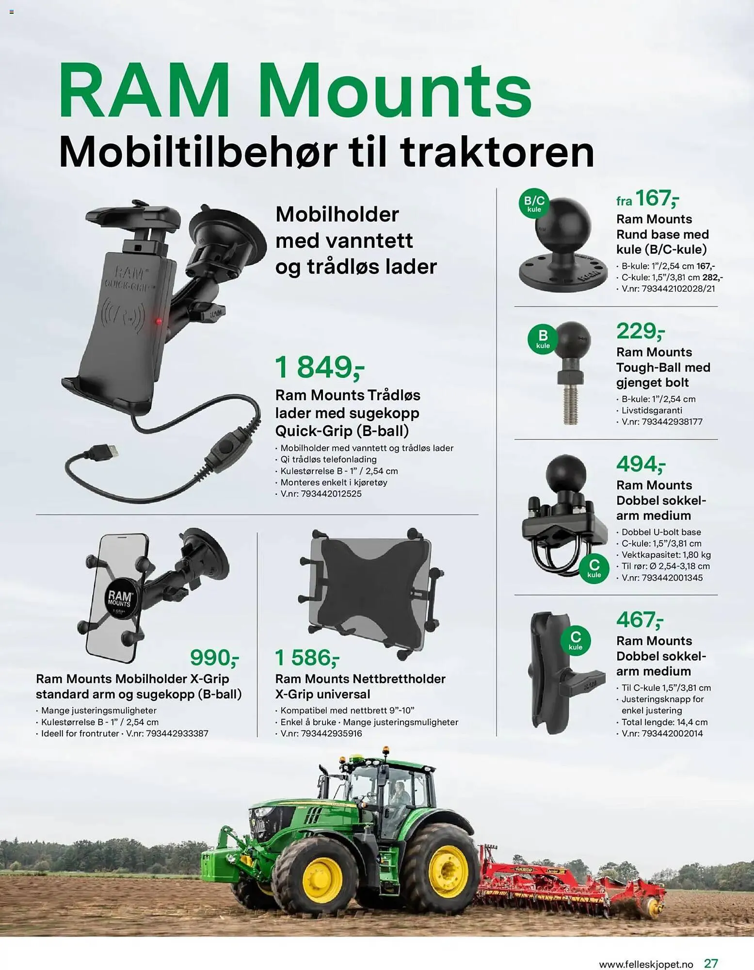 Felleskjøpet kundeavis fra 22. april til 3. januar 2027 - kundeavisside 27
