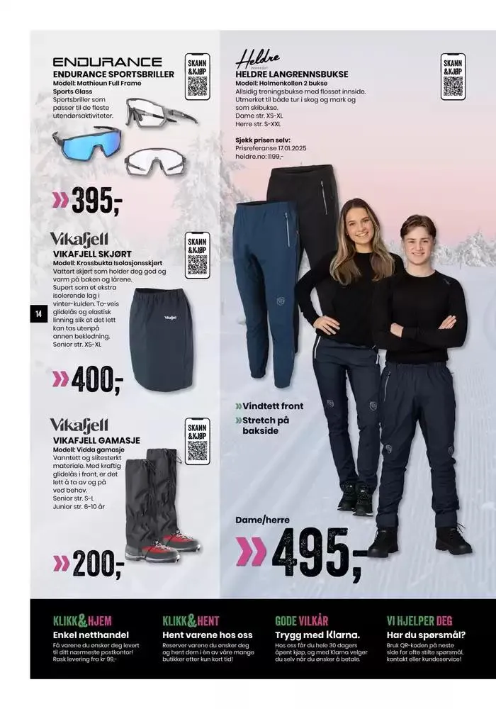 Aktuelle spesialkampanjer fra 4. februar til 18. februar 2025 - kundeavisside 14