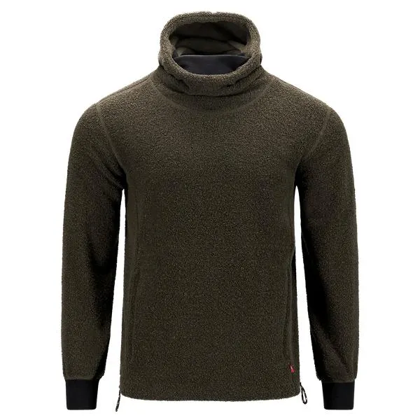 reborn Terry Pullover U Forest Melange