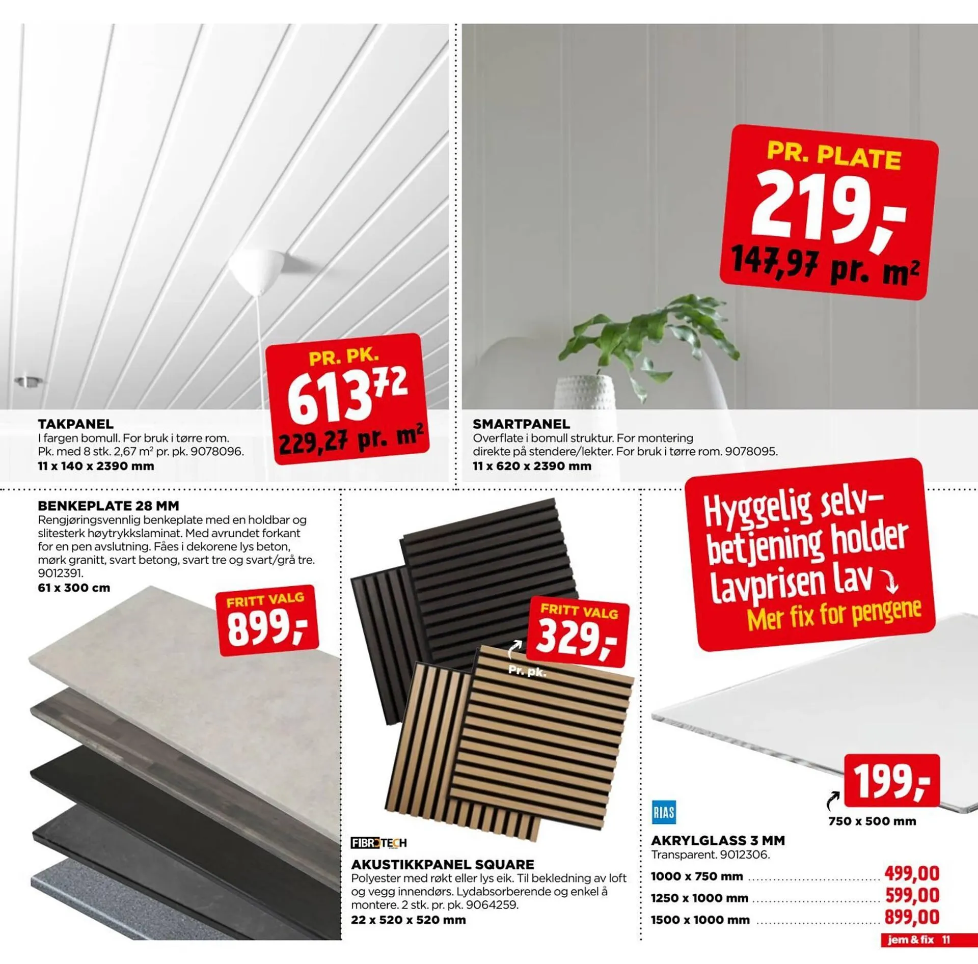 Jem & fix kundeavis fra 2. november til 8. november 2025 - kundeavisside 11