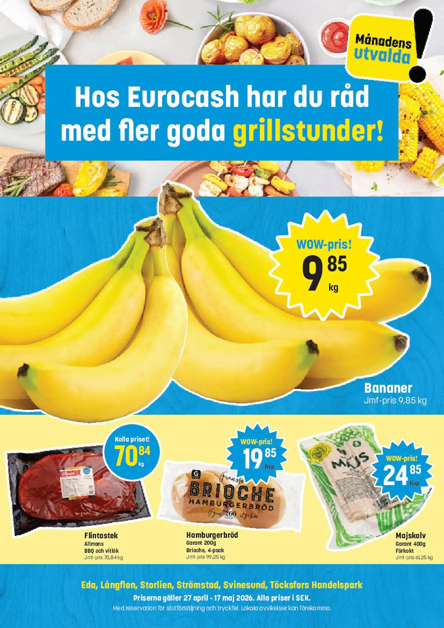 Eurocash kundeavis fra 29. april til 17. mai 2026 - kundeavisside 1