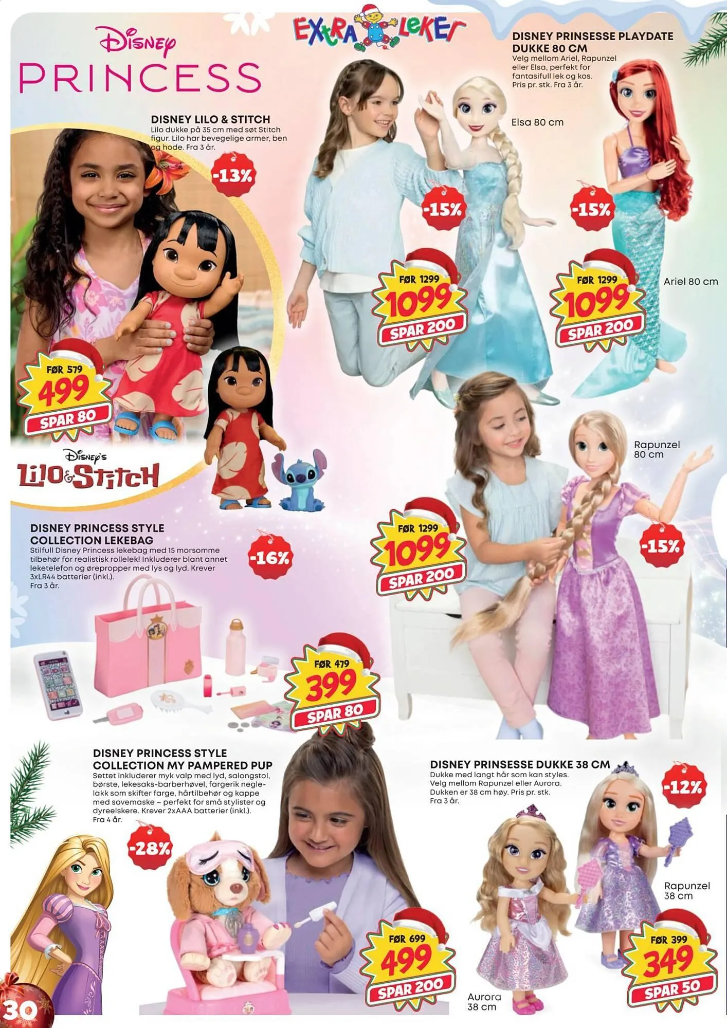 Extra Leker kundeavis fra 12. november til 24. desember 2025 - kundeavisside 30