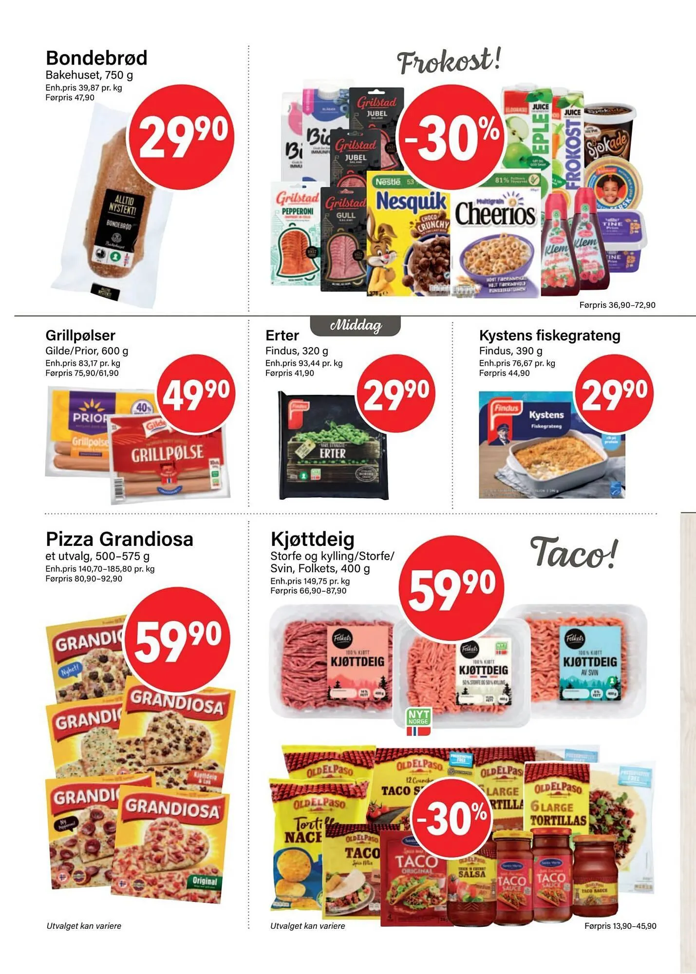 Nærbutikken kundeavis fra 1. februar til 1. mars 2026 - kundeavisside 2