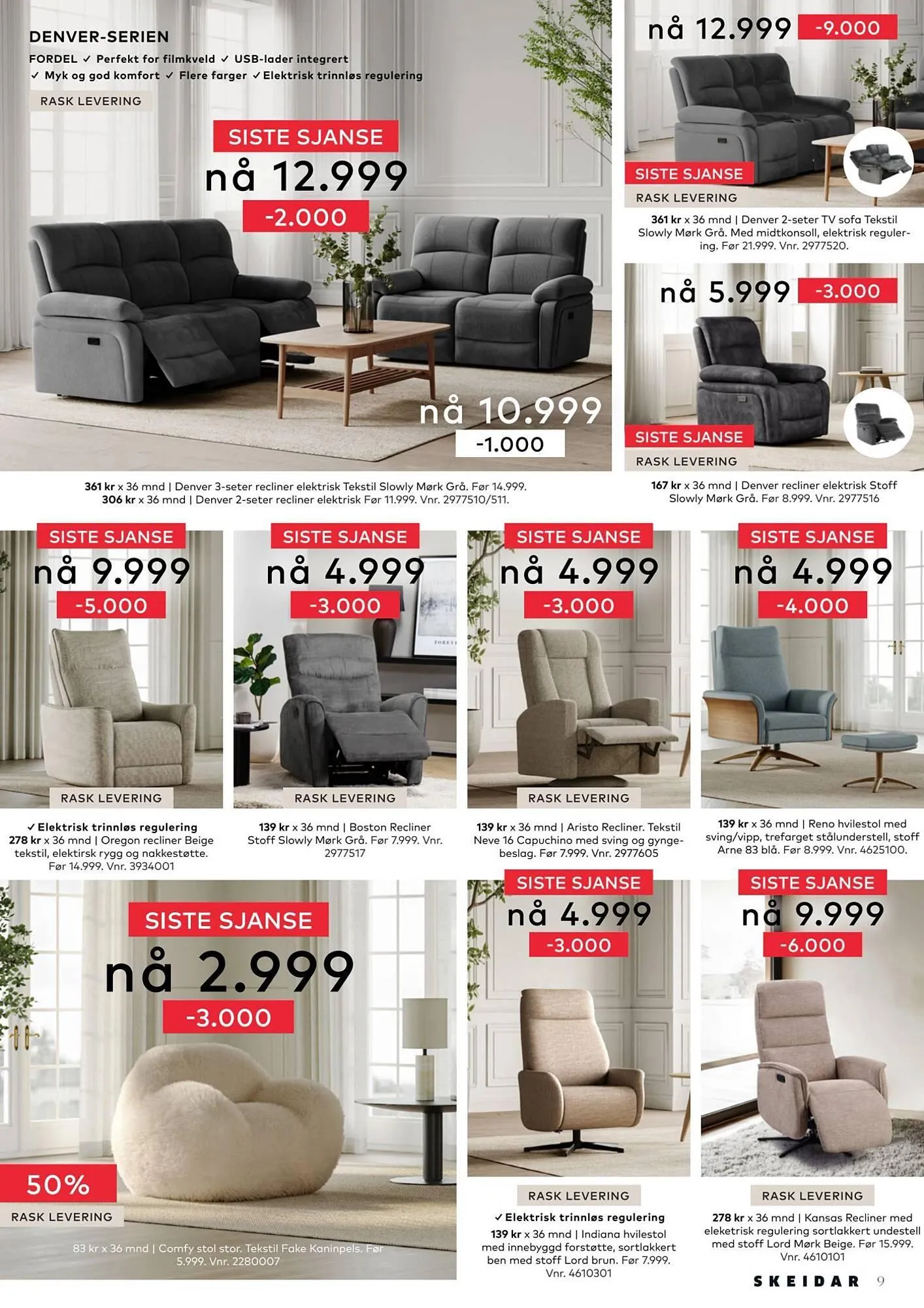 Skeidar kundeavis fra 10. november til 16. november 2025 - kundeavisside 9