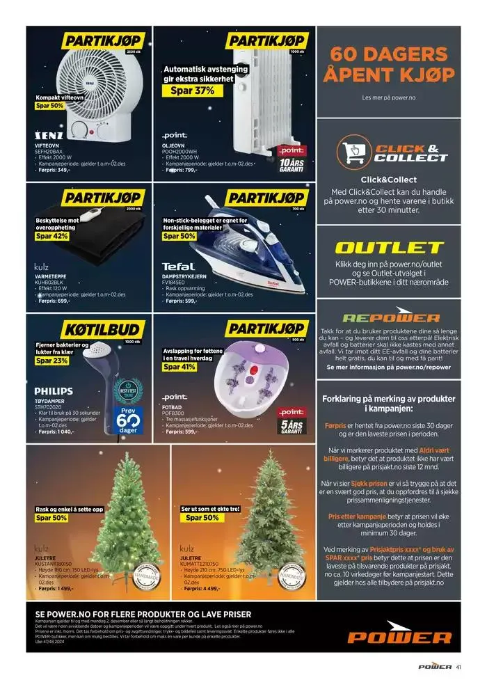 POWER Kundeavis fra 29. november til 13. desember 2024 - kundeavisside 41