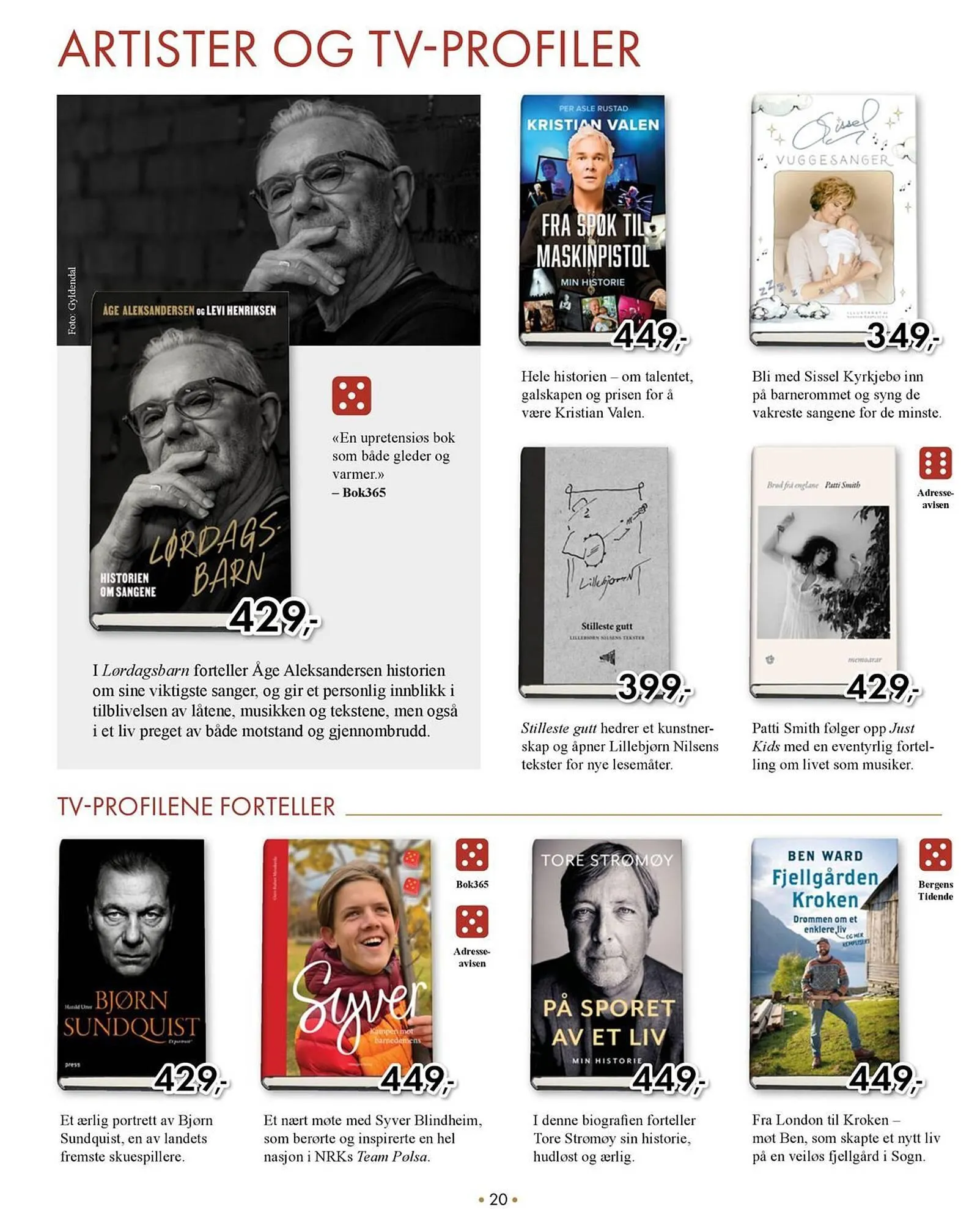 Norli kundeavis fra 2. desember til 31. desember 2025 - kundeavisside 20