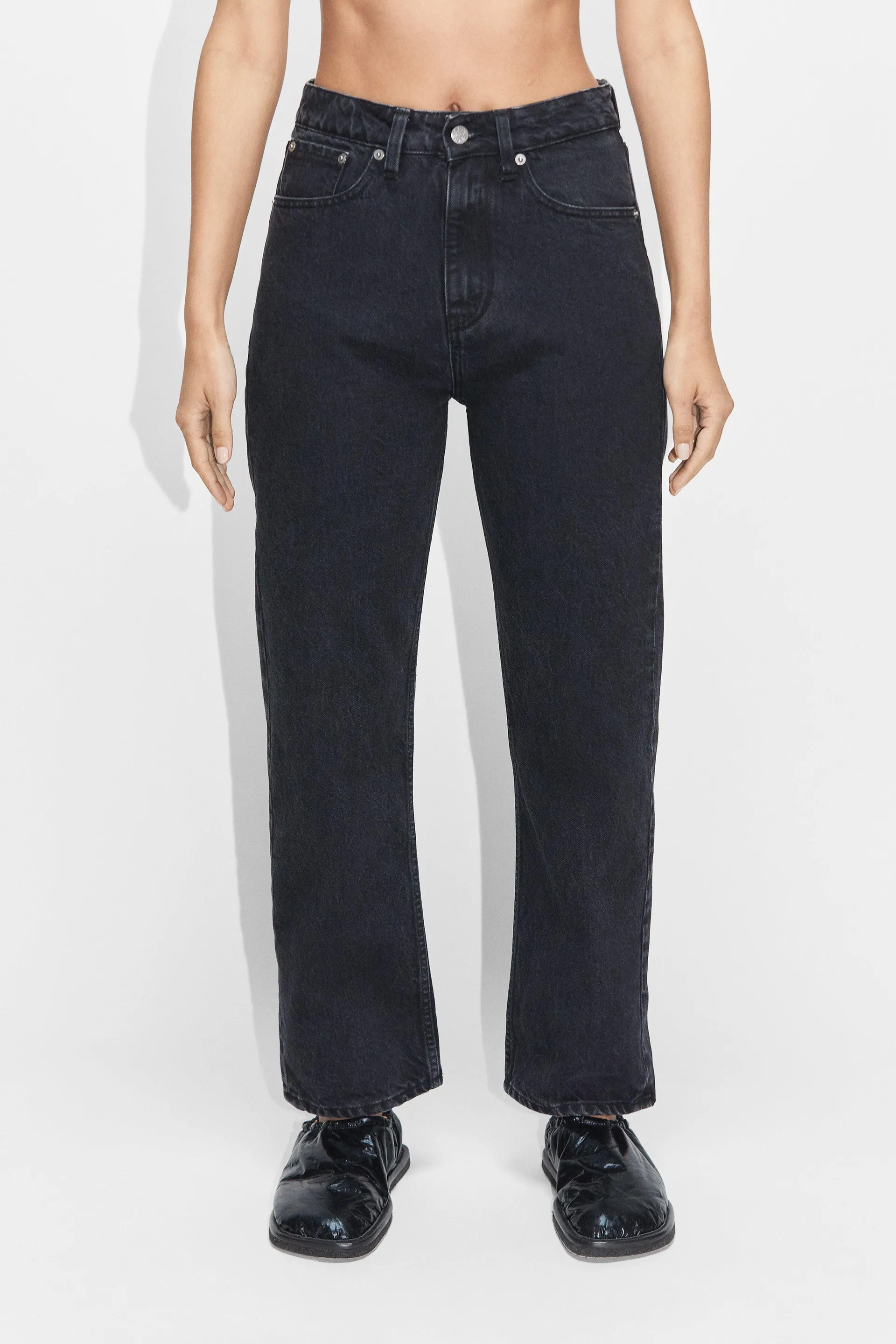 Slim High-Rise Jeans