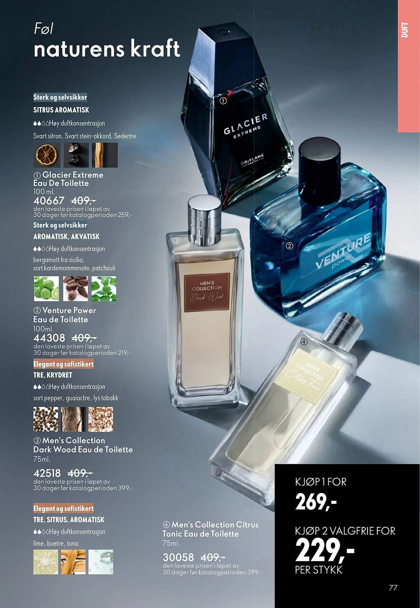 Oriflame katalog fra 1. april til 30. april 2026 - kundeavisside 77