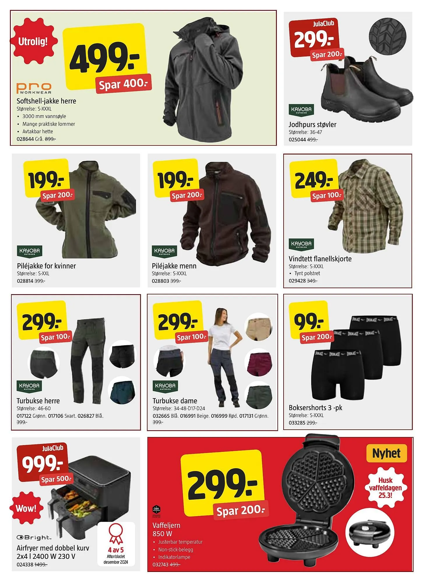 Jula kundeavis fra 26. februar til 18. mars 2026 - kundeavisside 6