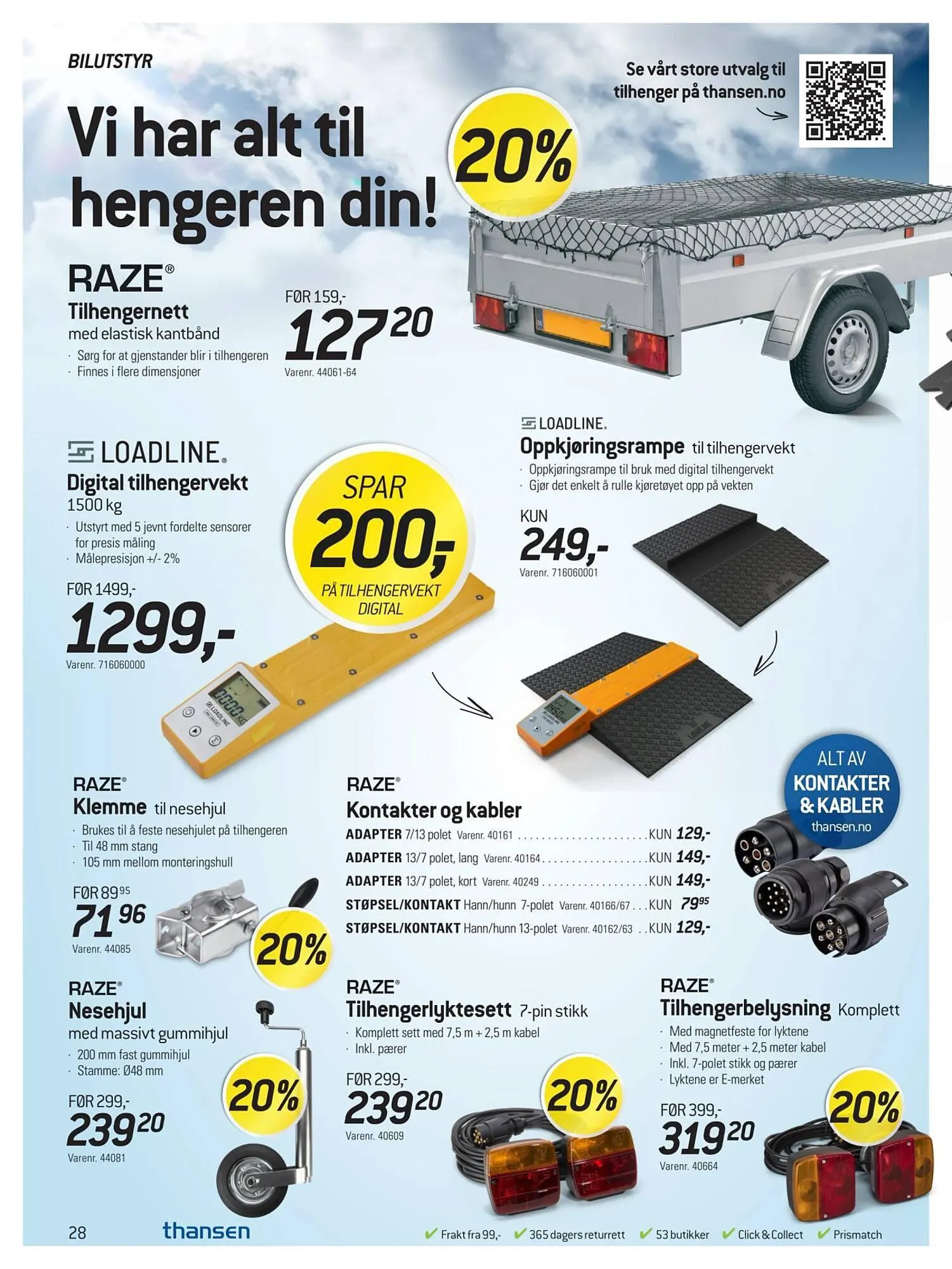Thansen kundeavis fra 20. mars til 23. april 2026 - kundeavisside 28