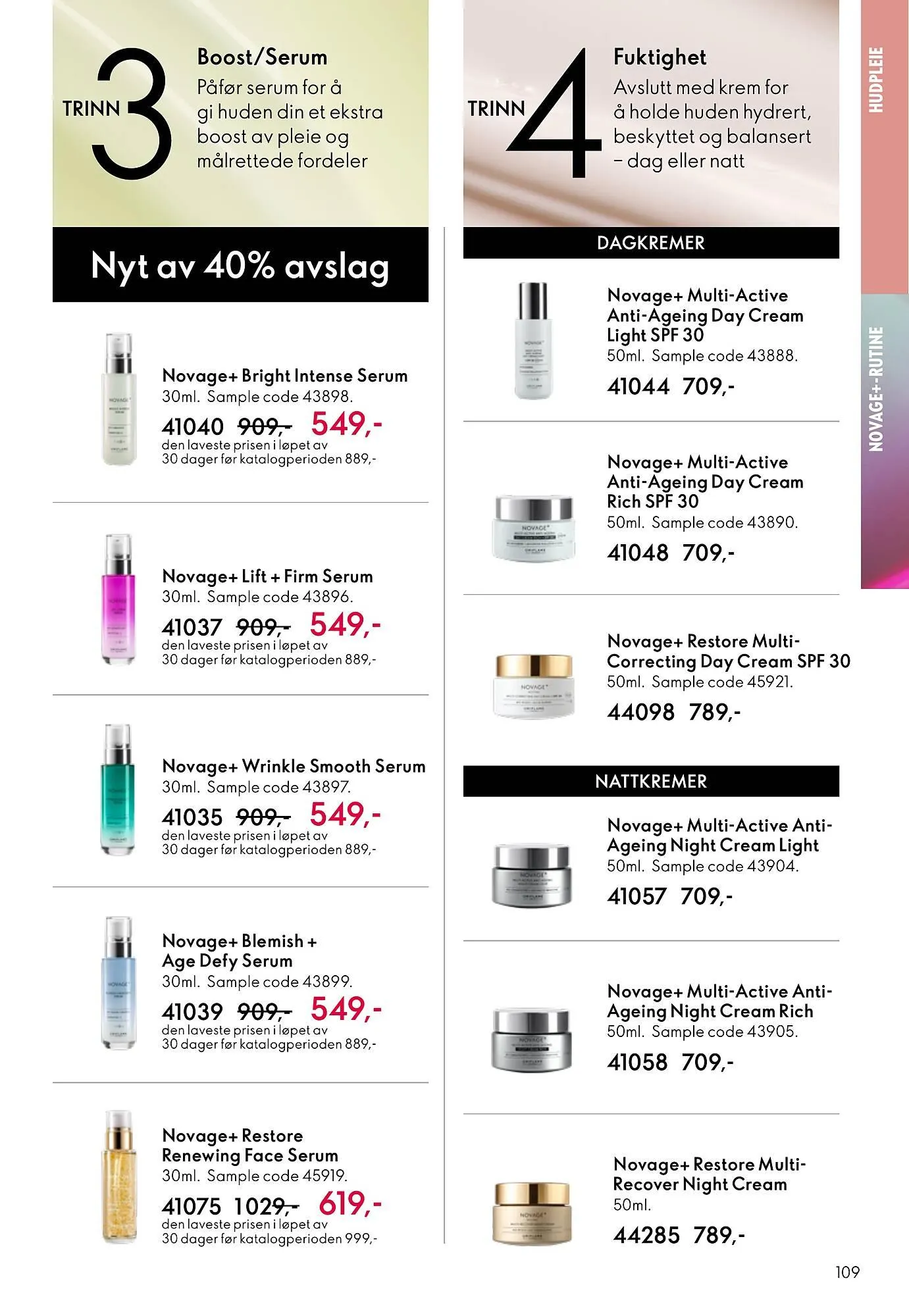 Oriflame katalog fra 11. mars til 31. mars 2026 - kundeavisside 109