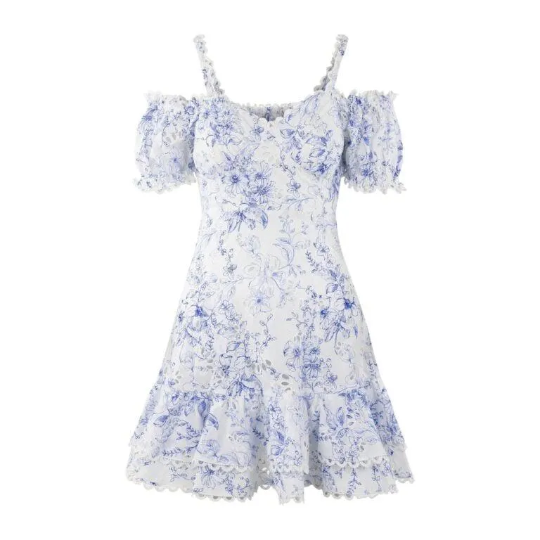 Gianna Dress – Blå