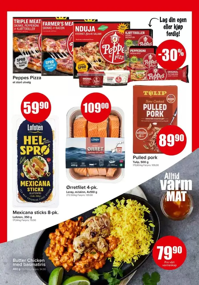 Spar Kundeavis fra 20. oktober til 3. november 2024 - kundeavisside 3