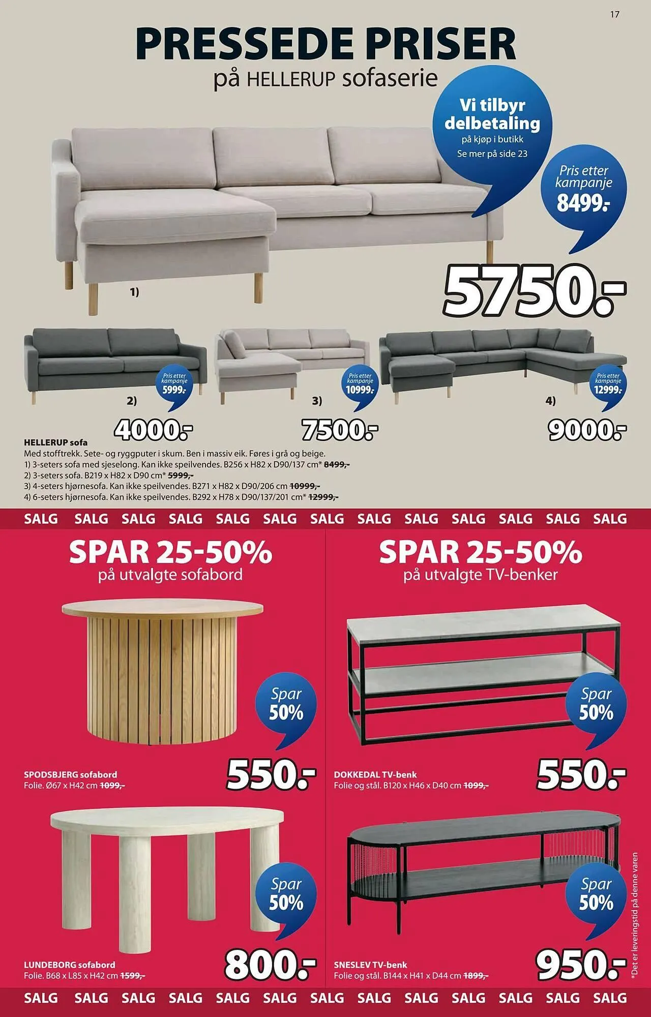 JYSK kundeavis fra 12. januar til 25. januar 2026 - kundeavisside 17