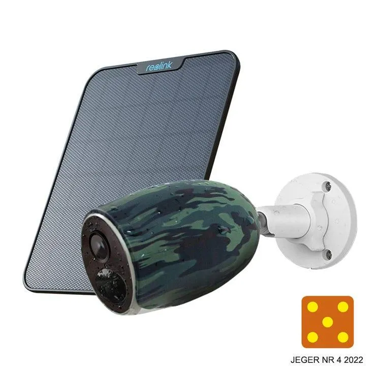 Reolink GO Plus 4G Super HD kamera, med 6W solcellepanel