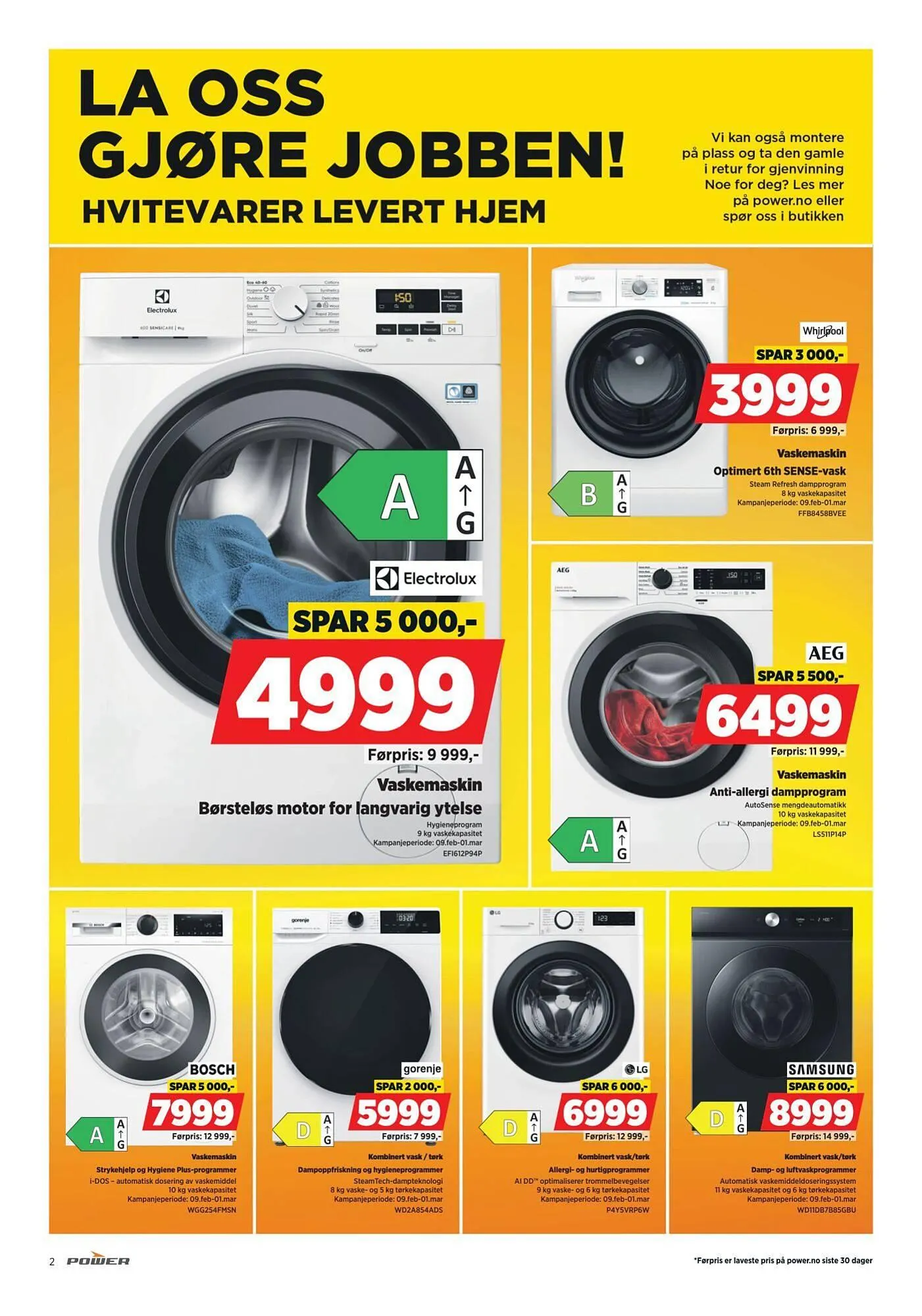POWER kundeavis fra 23. februar til 2. mars 2026 - kundeavisside 2