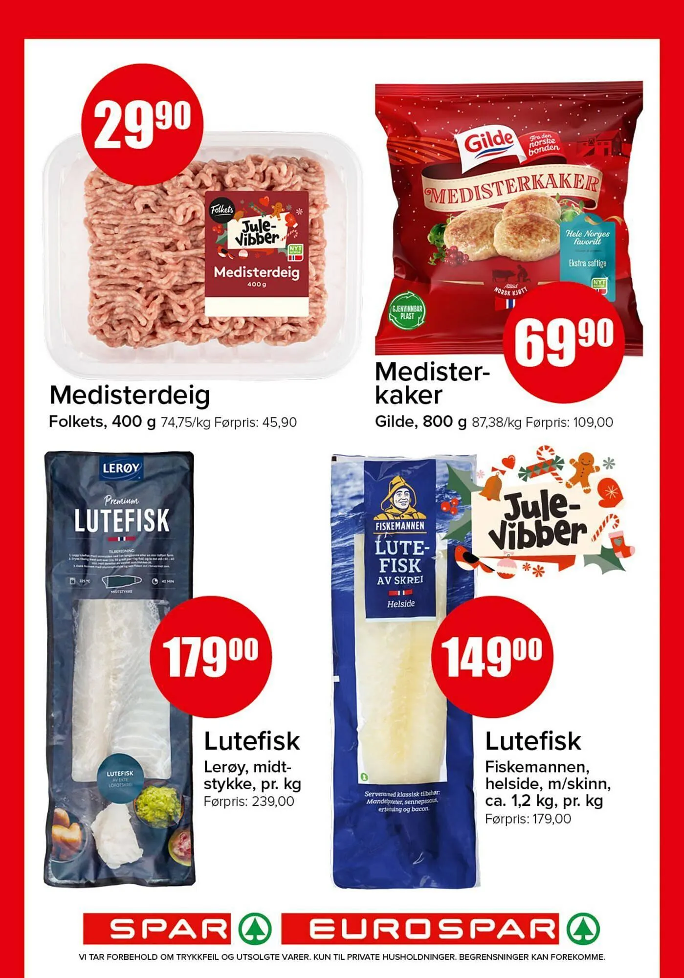 Spar kundeavis fra 14. desember til 24. desember 2025 - kundeavisside 6