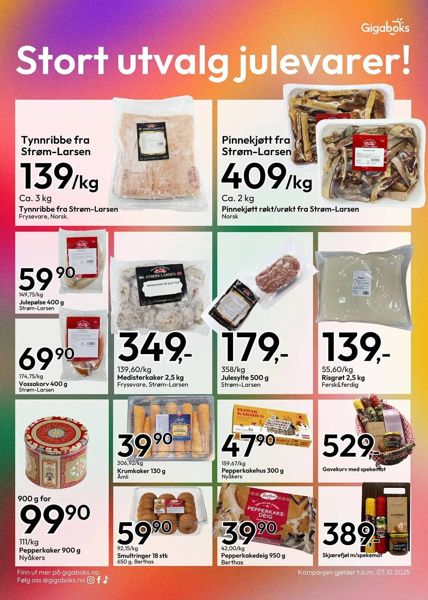 Gigaboks kundeavis fra 30. november til 8. desember 2025 - kundeavisside 2