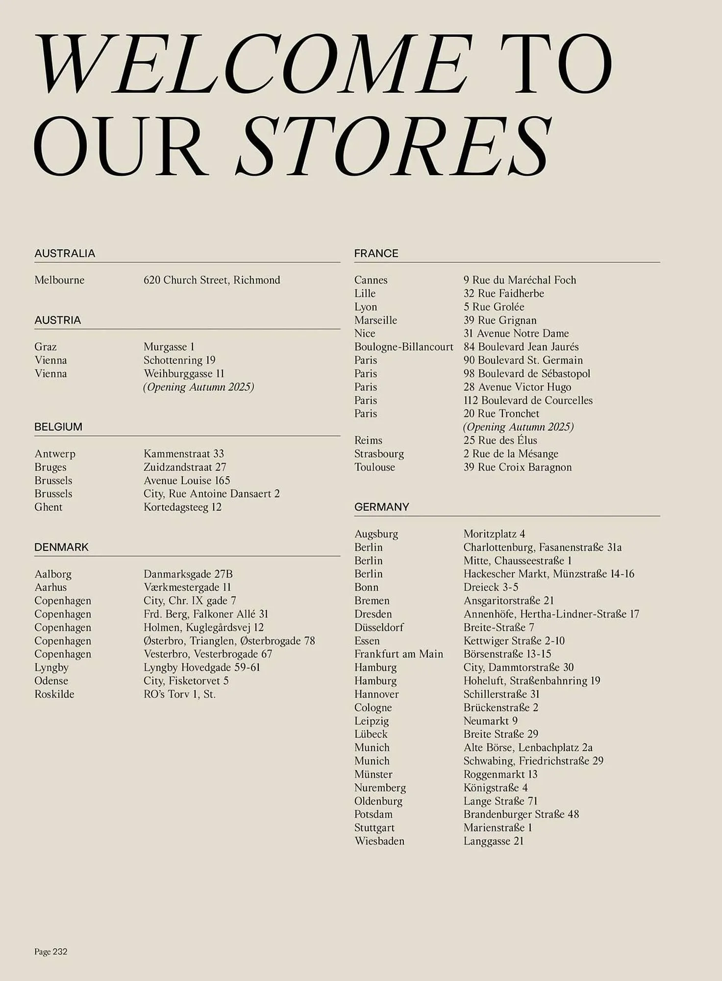 Bolia kundeavis fra 15. september til 31. desember 2025 - kundeavisside 234