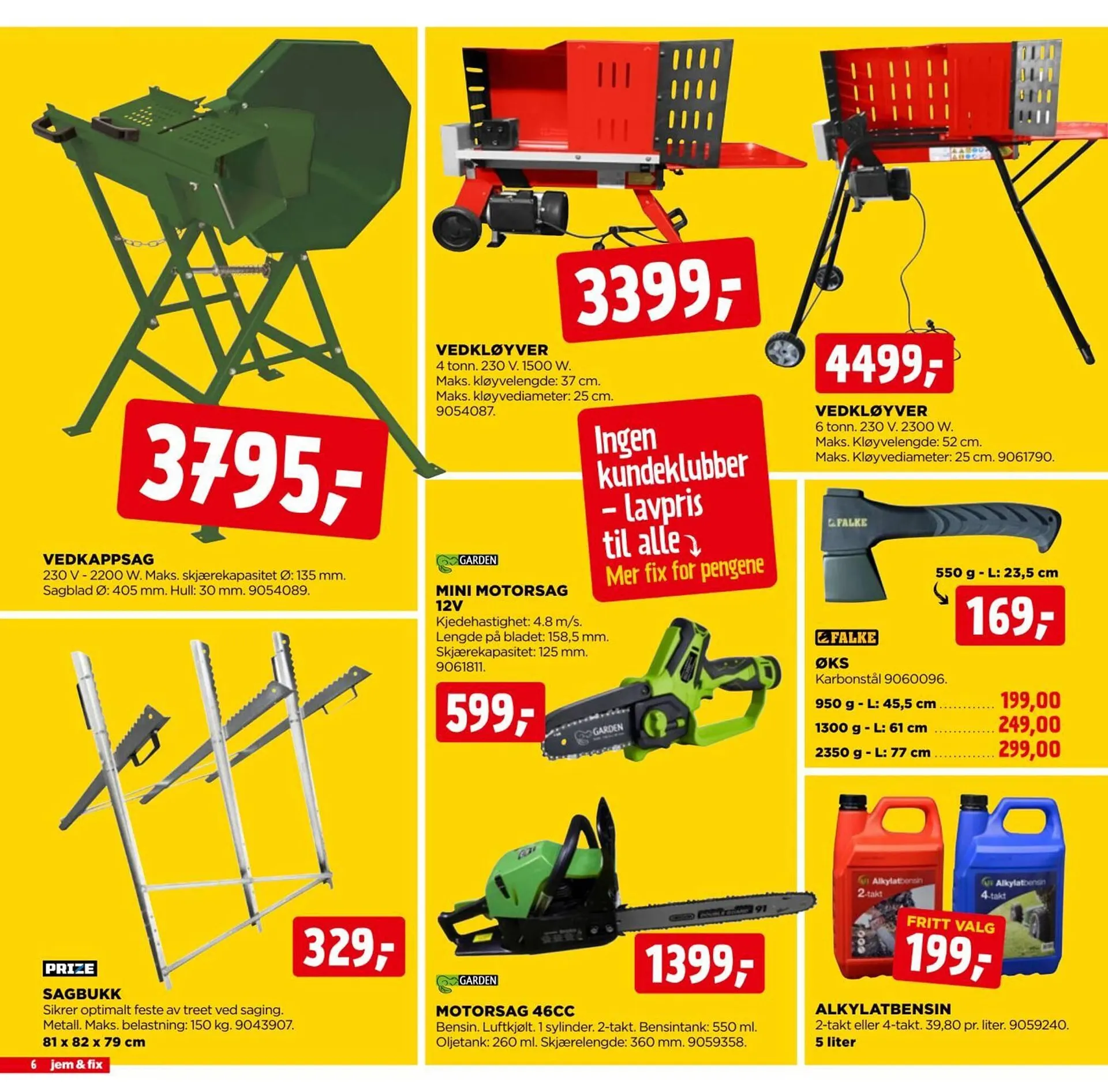 Jem & fix kundeavis fra 2. november til 8. november 2025 - kundeavisside 6