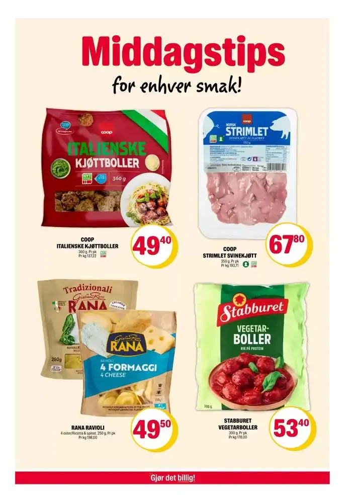 Rabatter og kampanjer fra 3. mars til 9. mars 2025 - kundeavisside 5