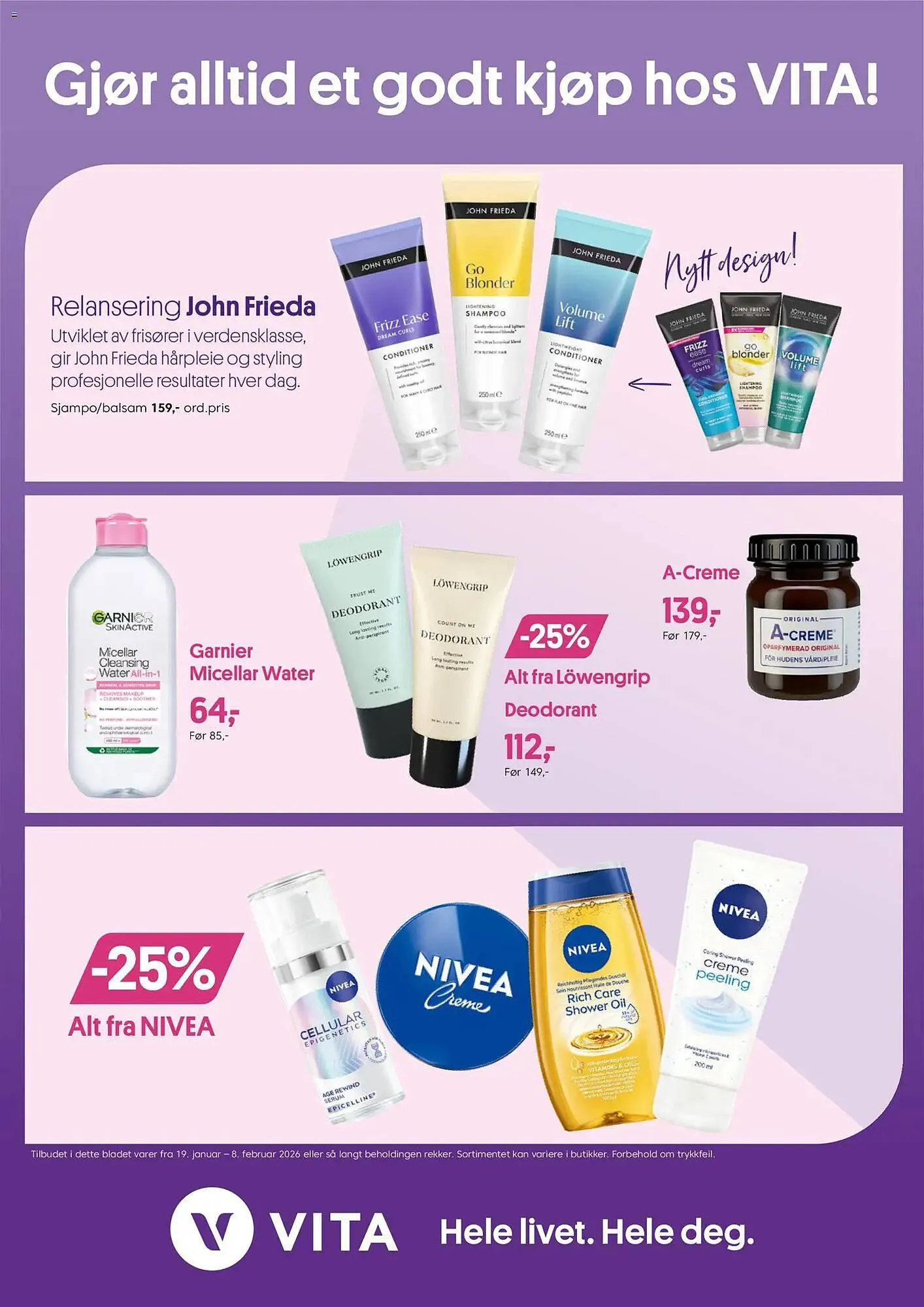 VITA kundeavis fra 19. januar til 8. februar 2026 - kundeavisside 14