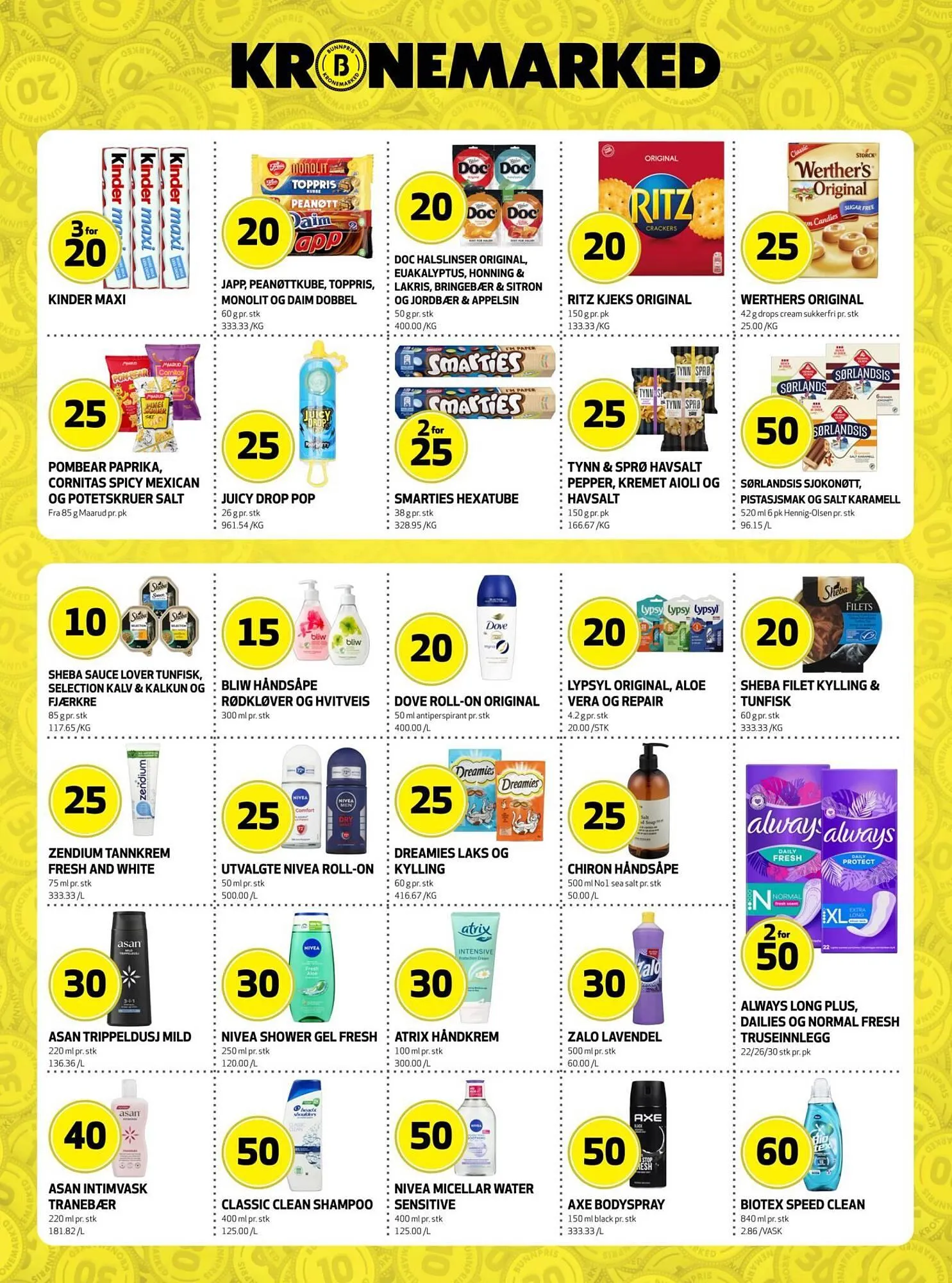 Bunnpris kundeavis fra 13. april til 20. april 2026 - kundeavisside 22