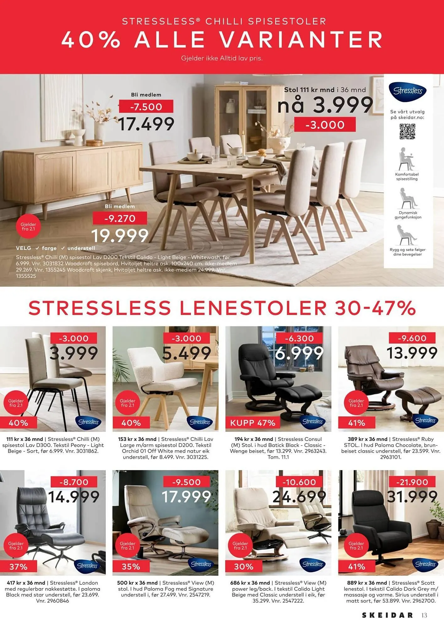 Skeidar kundeavis fra 30. desember til 2. januar 2026 - kundeavisside 13