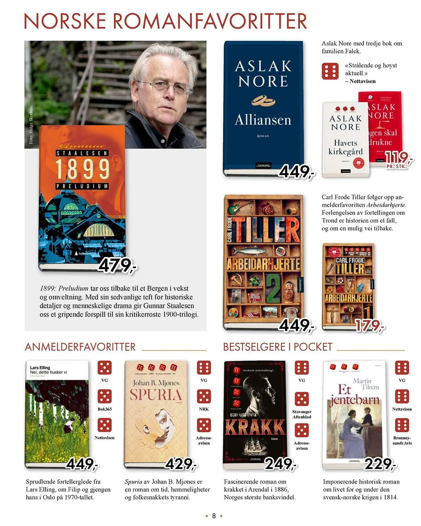 Norli kundeavis fra 2. desember til 31. desember 2025 - kundeavisside 8