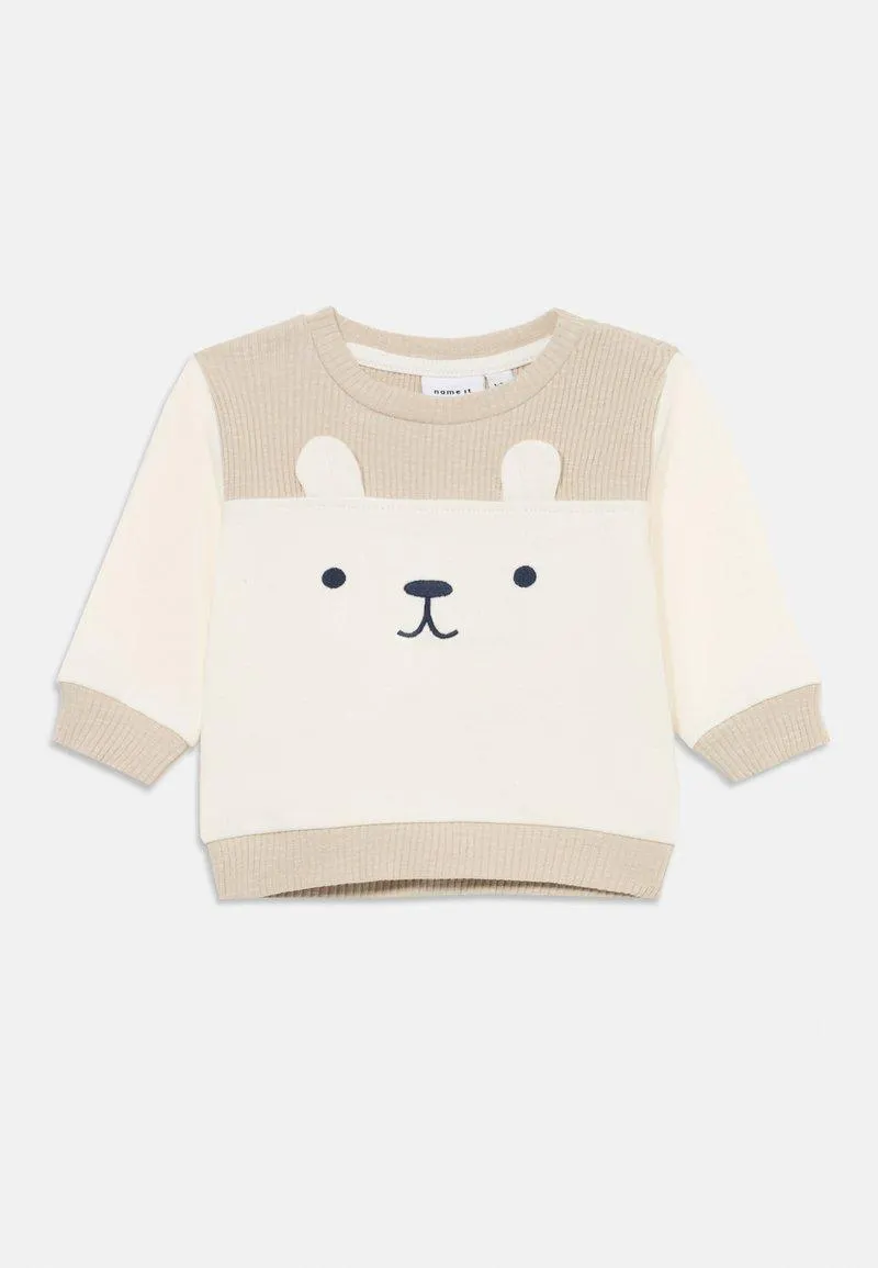 NBNLIVS UNISEX - Sweatshirt - cloud dancer