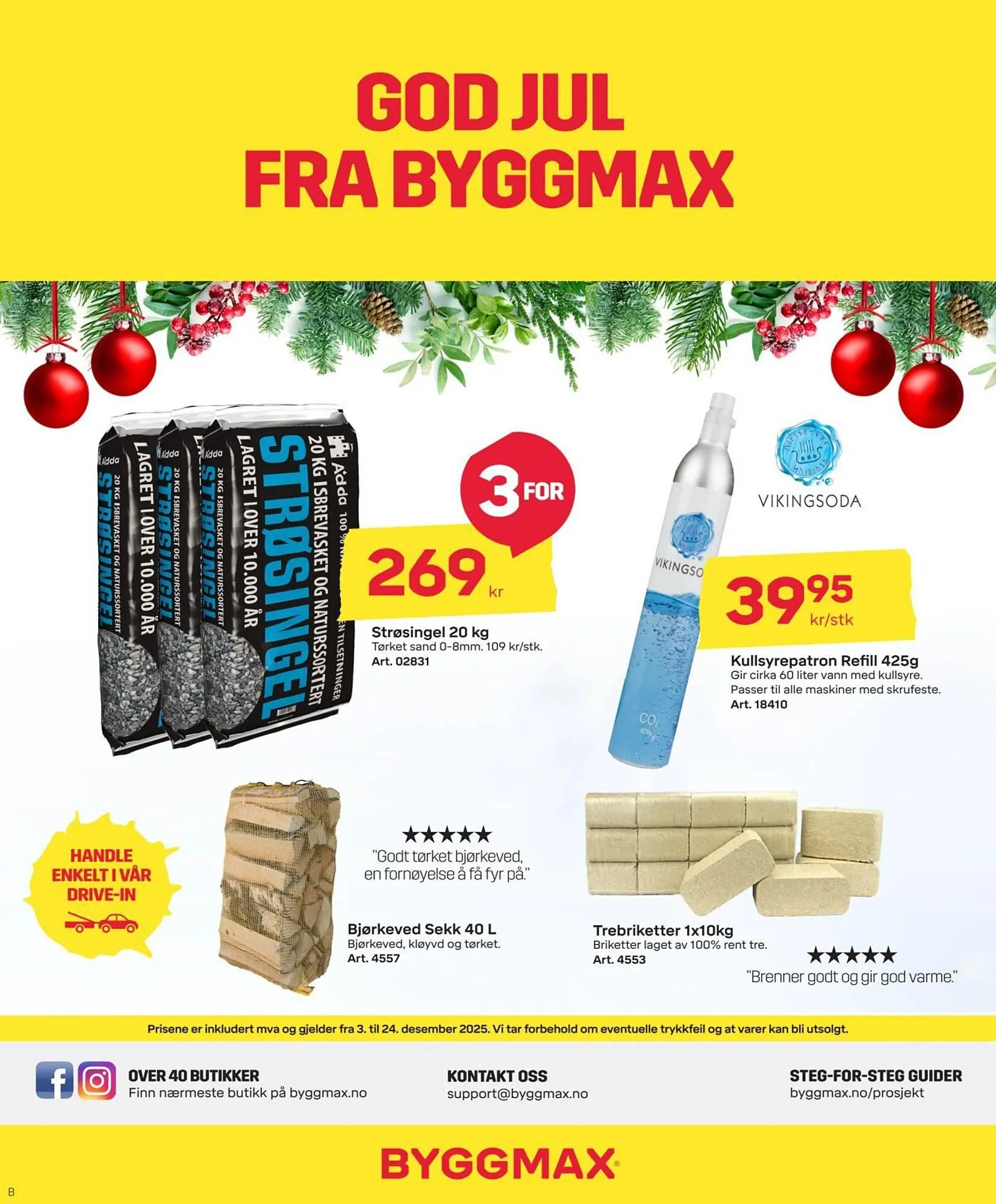 Byggmax kundeavis fra 3. desember til 25. desember 2025 - kundeavisside 12