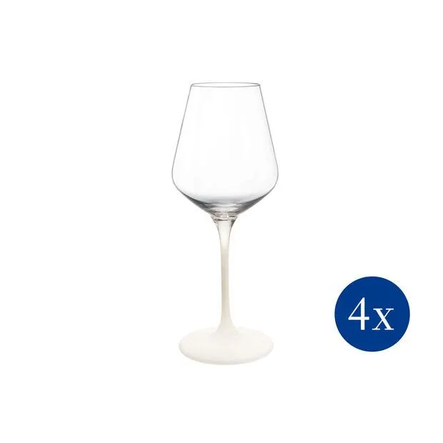 Manufacture Rock blanc white wine goblet, set of 4, 380 ml