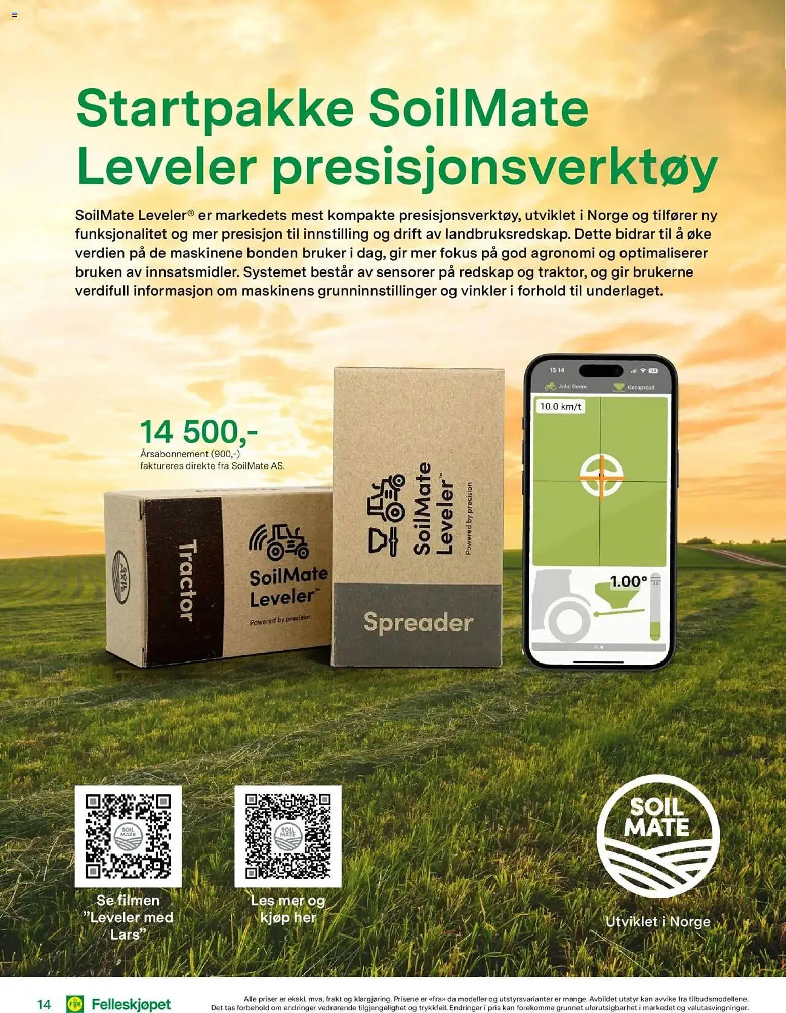 Felleskjøpet Kundeavis fra 9. mai til 31. desember 2025 - kundeavisside 14