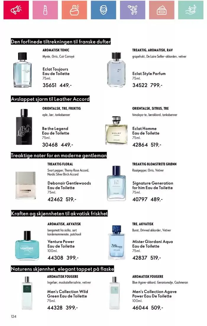 ORIFLAME Kundeavis fra 5. januar til 12. januar 2025 - kundeavisside 124