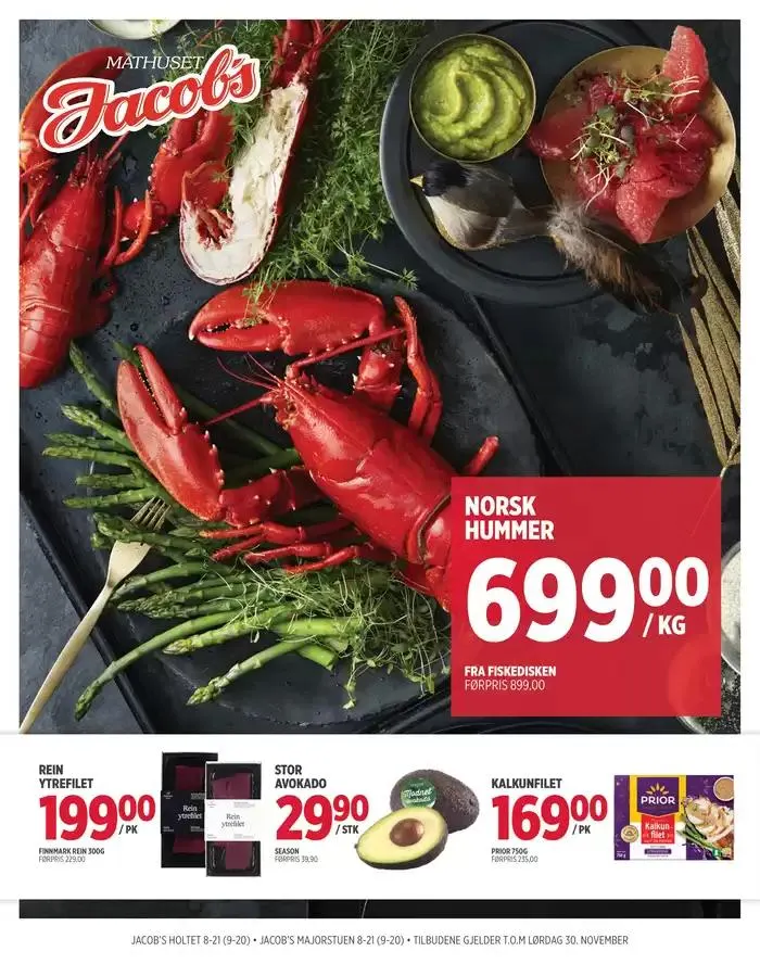 Jacobs Kundeavis fra 28. november til 12. desember 2024 - kundeavisside 1