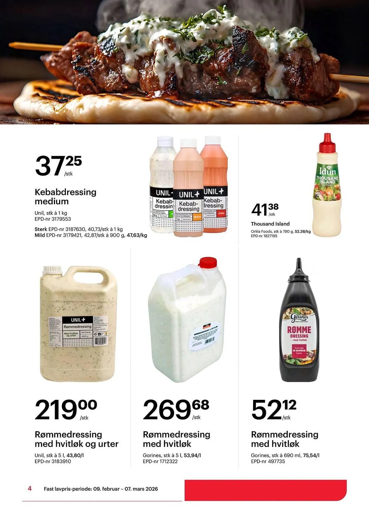 Storcash kundeavis fra 9. februar til 7. mars 2026 - kundeavisside 4