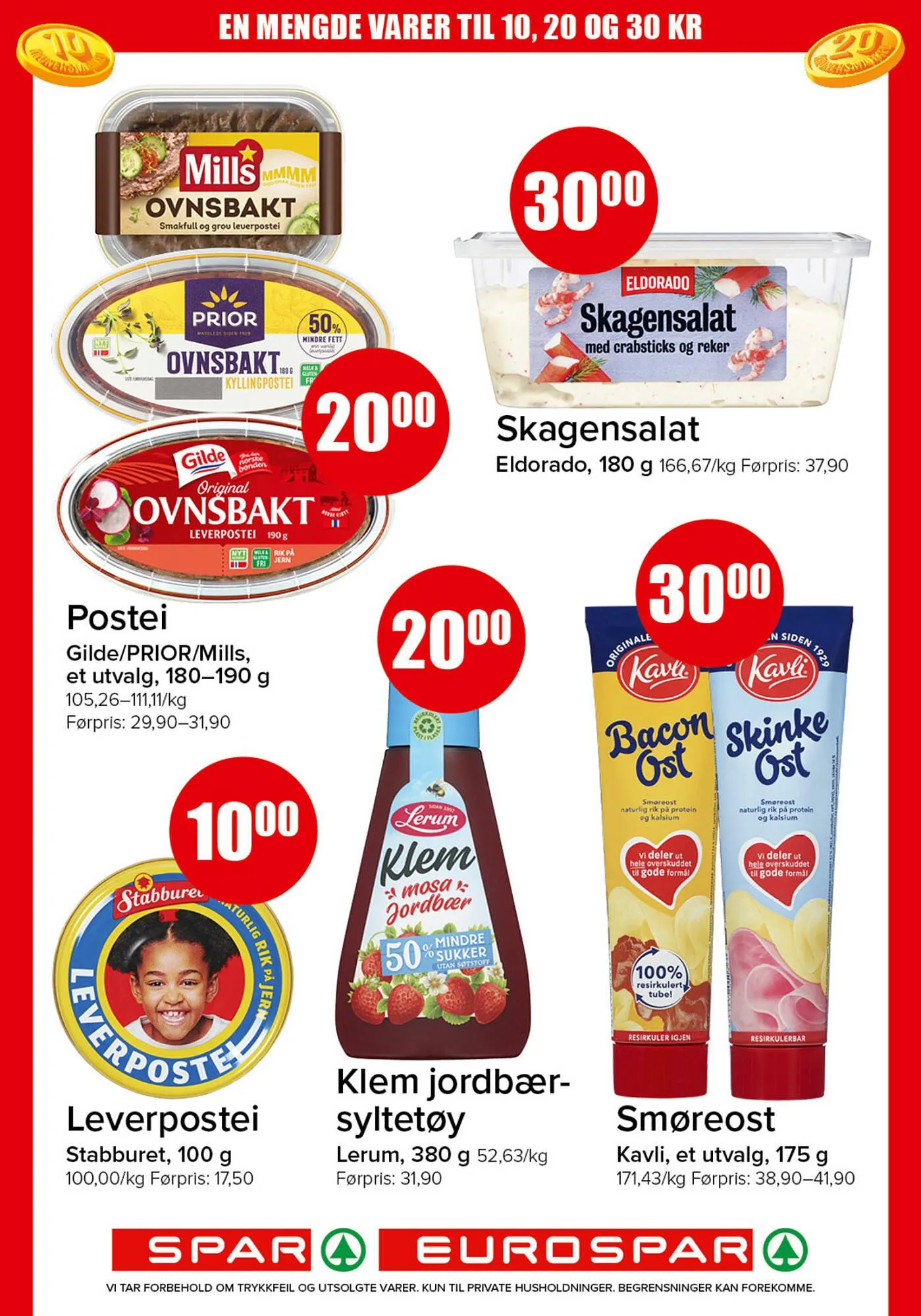 Eurospar kundeavis fra 12. januar til 18. januar 2026 - kundeavisside 10