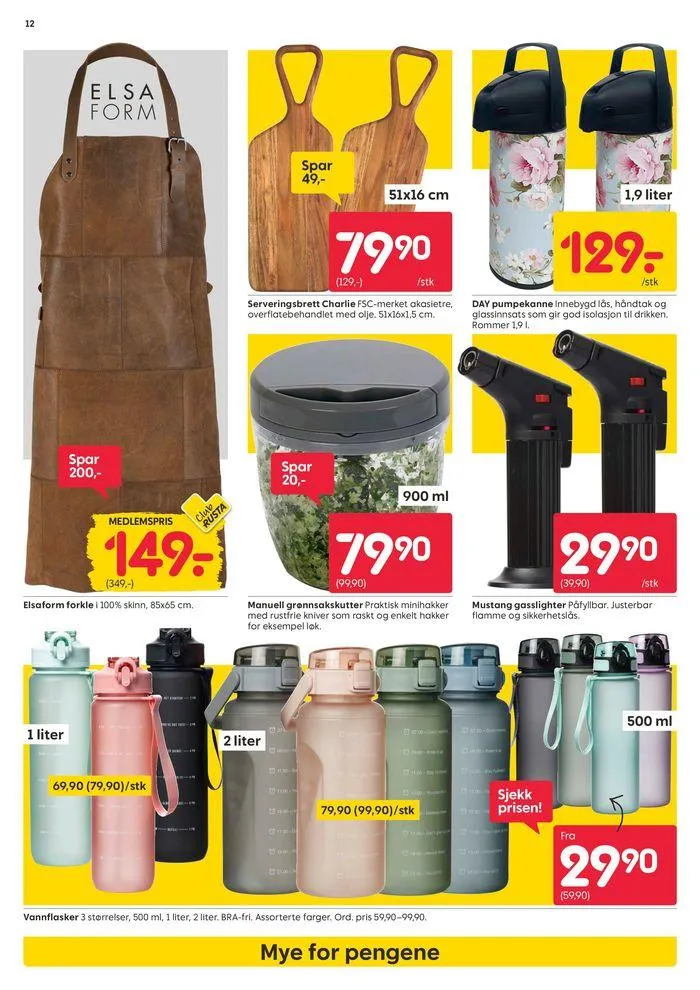 Rusta Salg fra 24. juni til 8. juli 2024 - kundeavisside 12