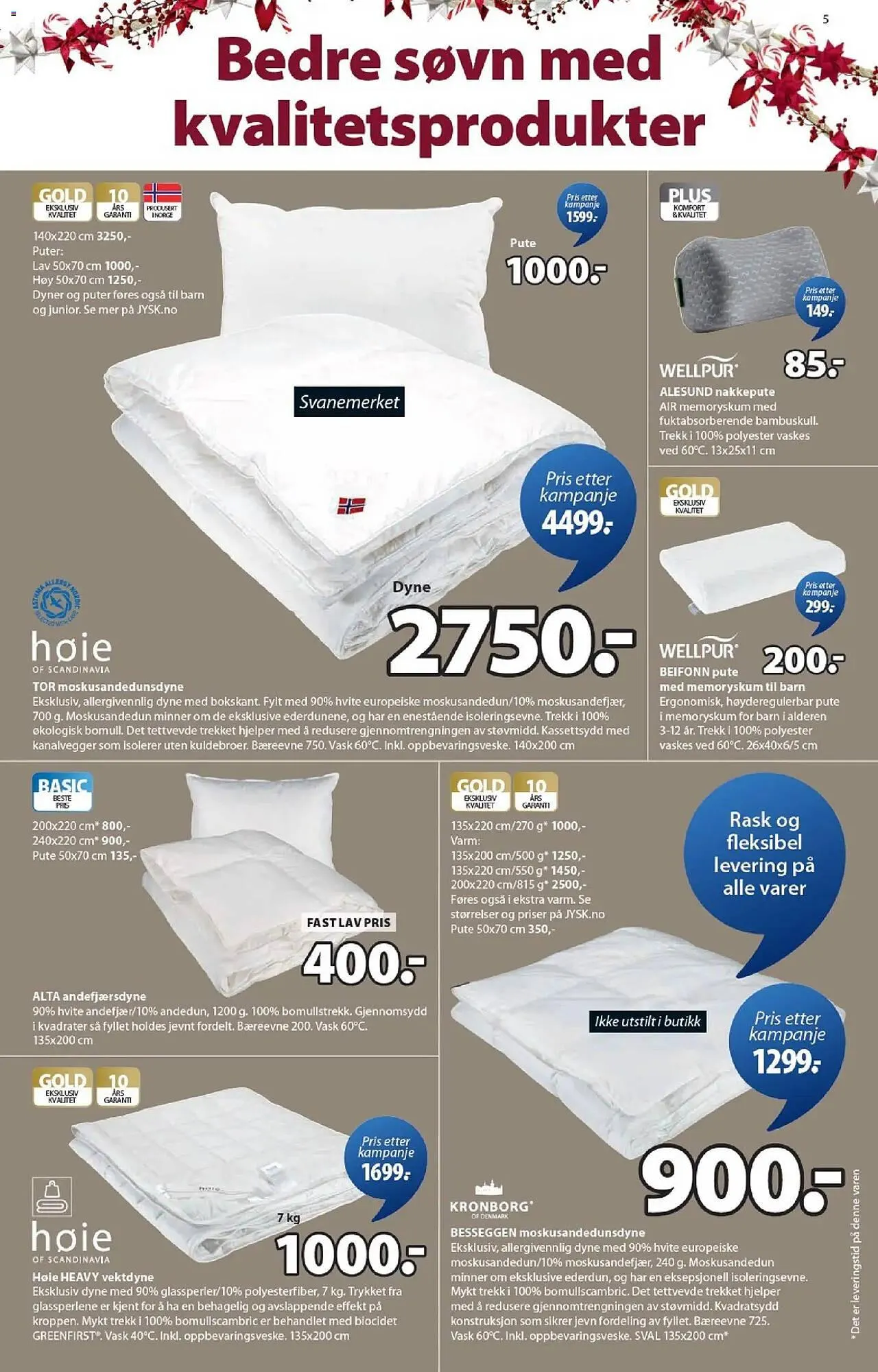 JYSK kundeavis fra 3. november til 15. november 2025 - kundeavisside 5