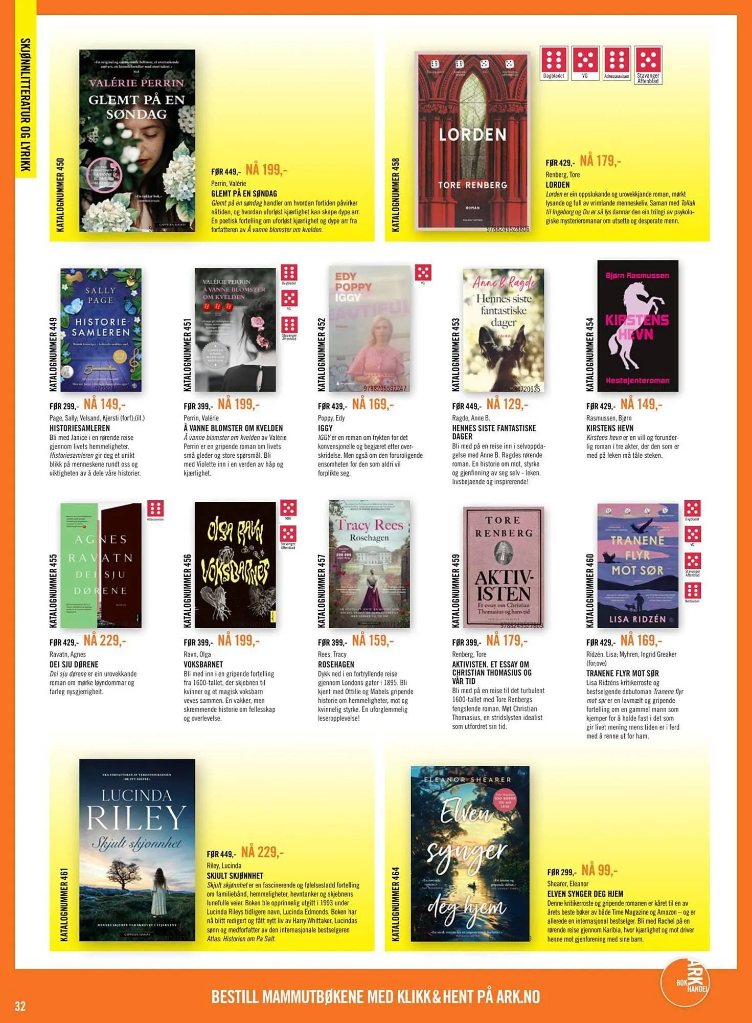 Ark Bokhandel kundeavis fra 16. februar til 9. mars 2026 - kundeavisside 32