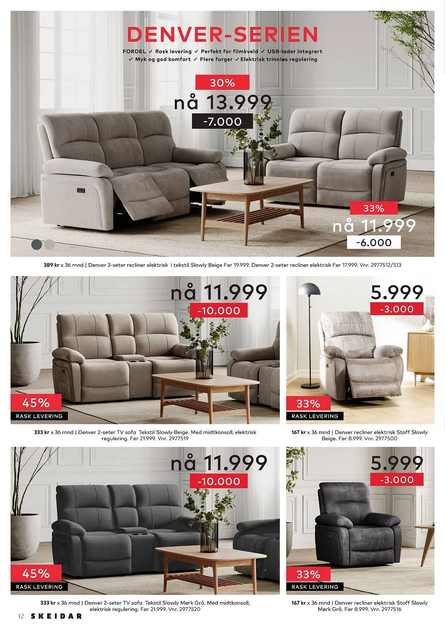 Skeidar kundeavis fra 30. mars til 15. april 2026 - kundeavisside 12