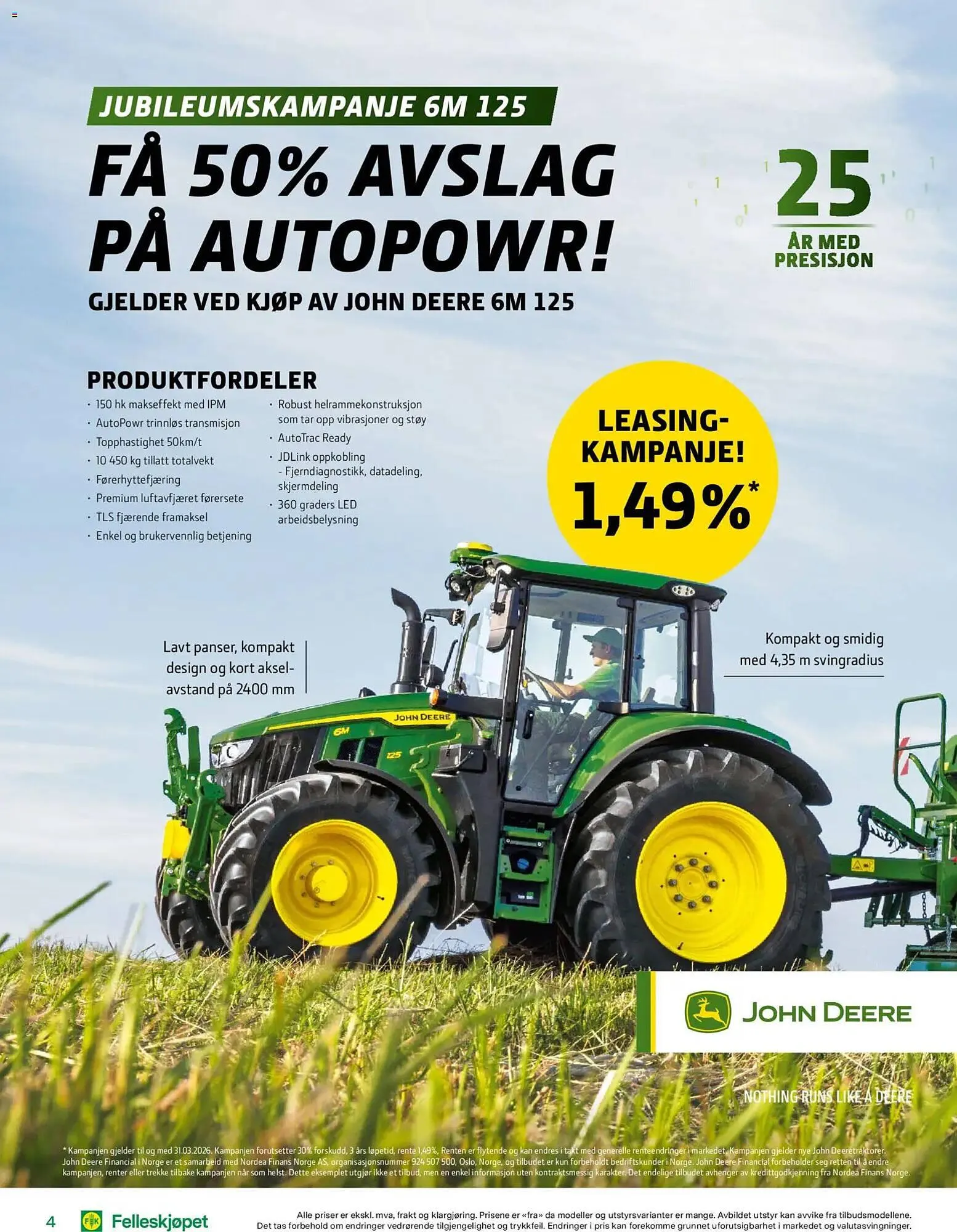 Felleskjøpet kundeavis fra 18. mars til 31. desember 2026 - kundeavisside 4