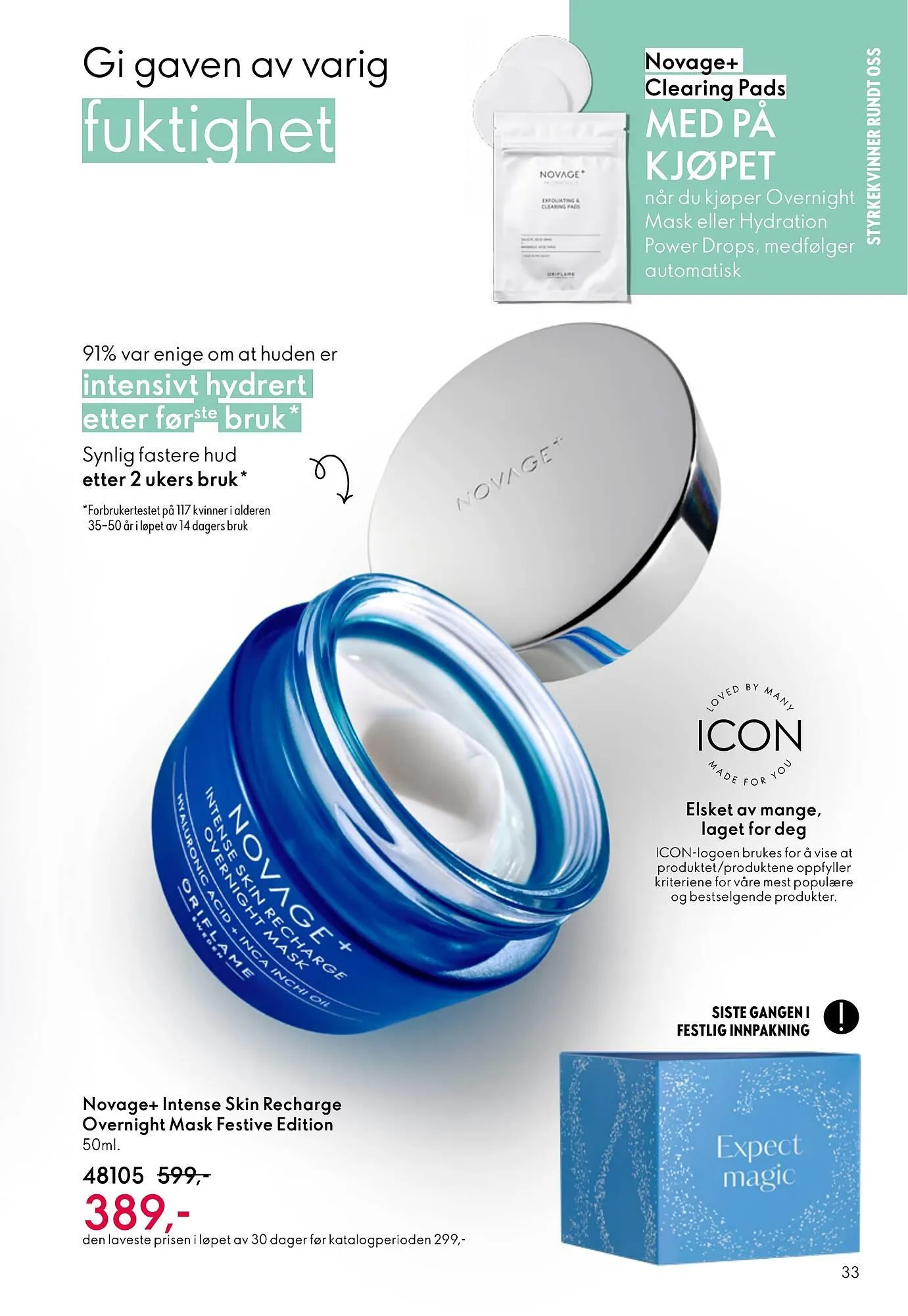 Oriflame katalog fra 18. februar til 10. mars 2026 - kundeavisside 33