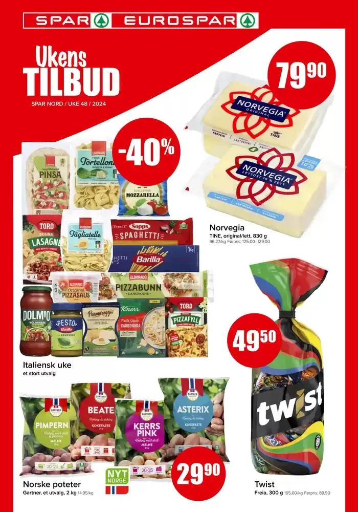 Spar nå med våre tilbud fra 28. november til 12. desember 2024 - kundeavisside 2