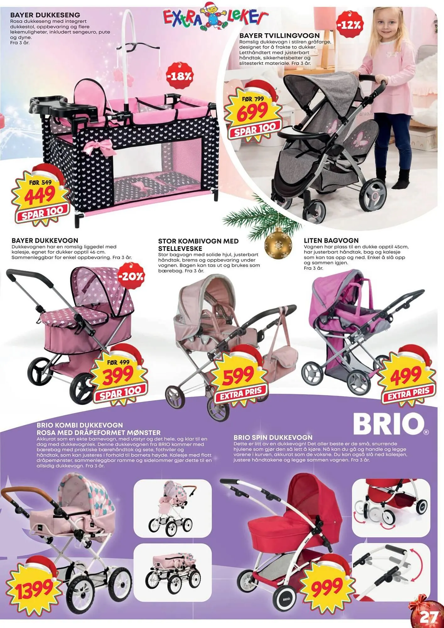 Extra Leker kundeavis fra 12. november til 24. desember 2025 - kundeavisside 27