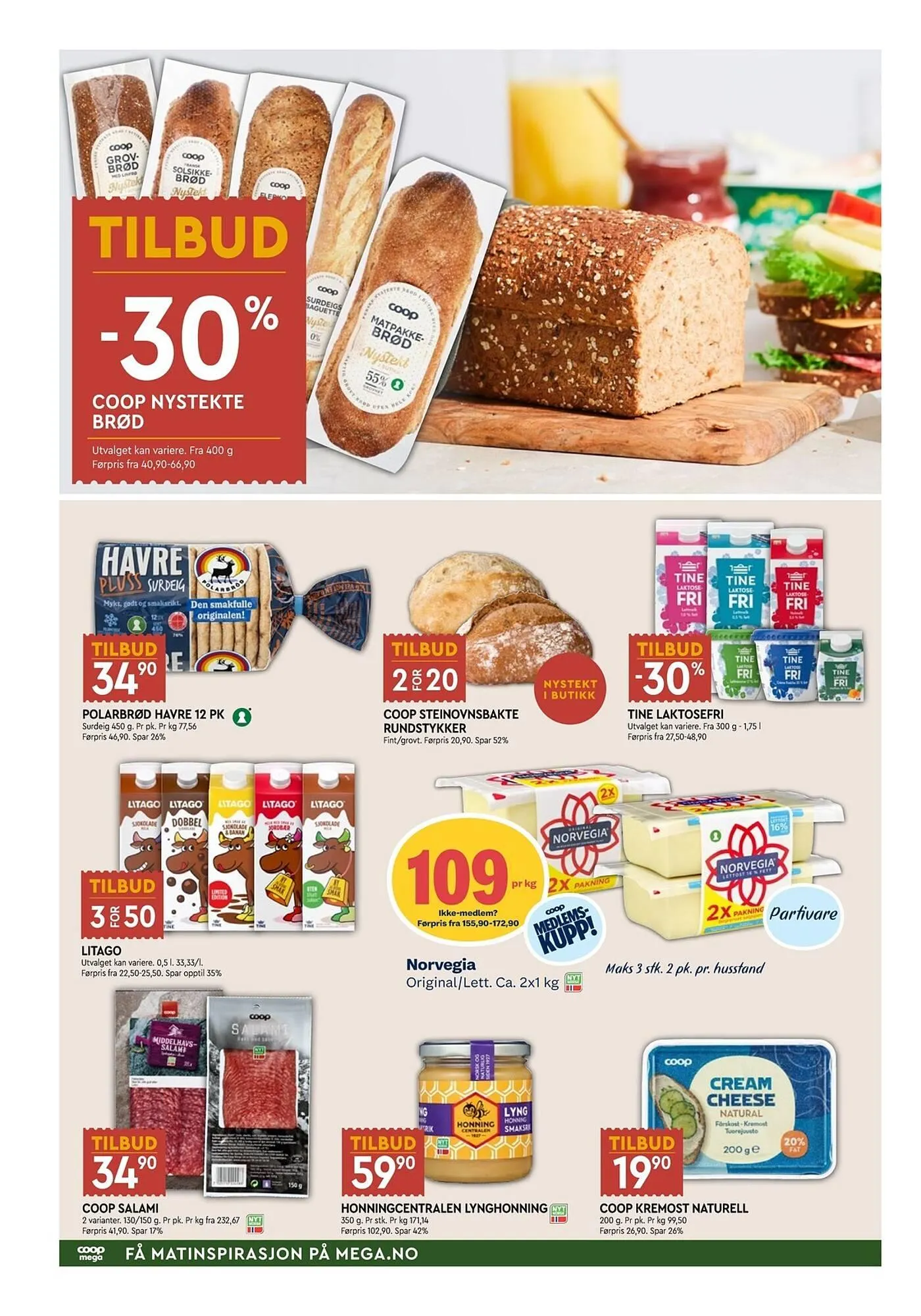 Coop Mega kundeavis fra 5. januar til 10. januar 2026 - kundeavisside 4