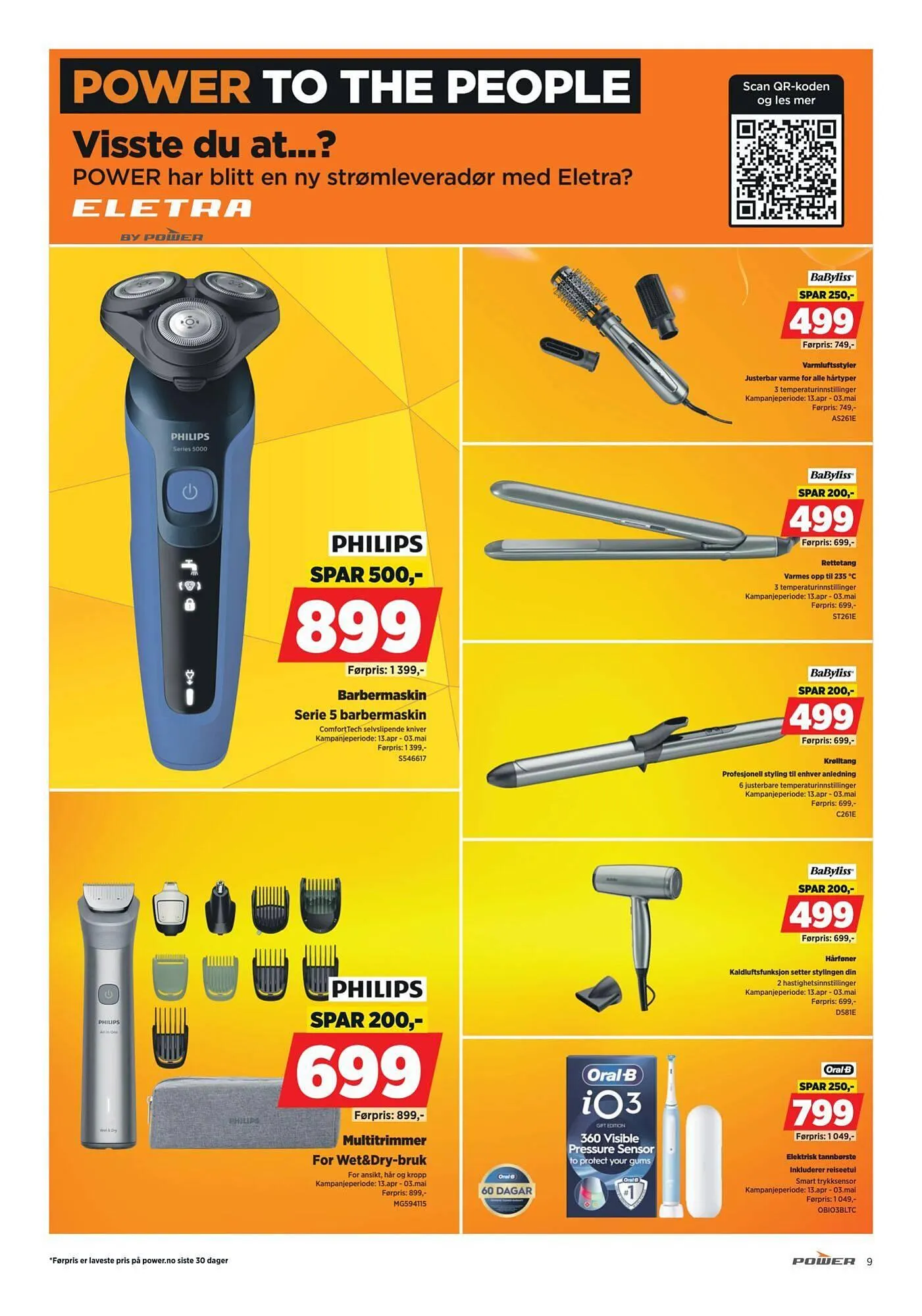 POWER kundeavis fra 20. april til 27. april 2026 - kundeavisside 9