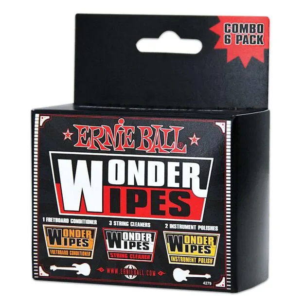 Ernie Ball EB-4279 WONDERWIPES MULTIPACK