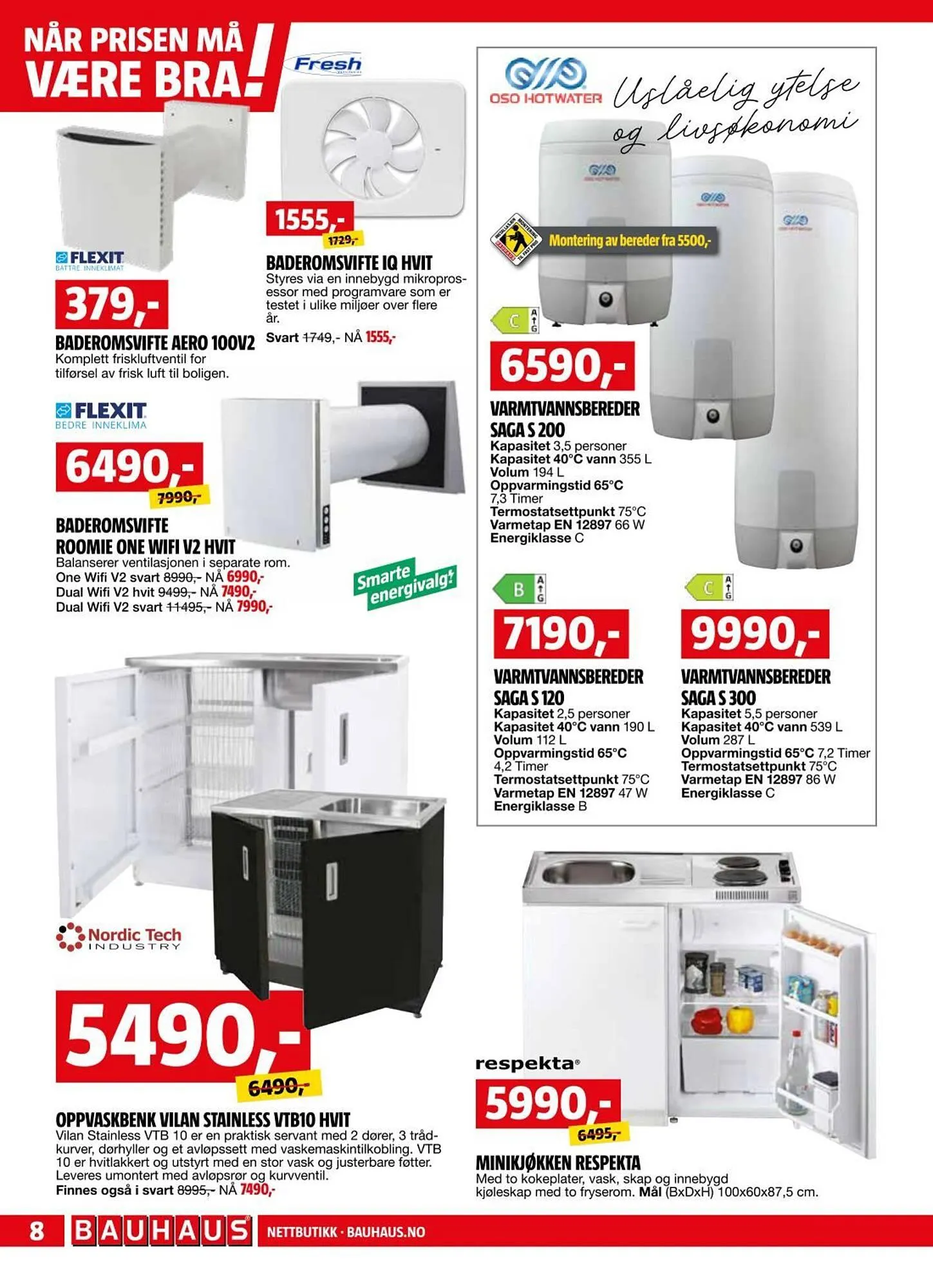 Bauhaus Kundeavis fra 3. mars til 16. mars 2025 - kundeavisside 8