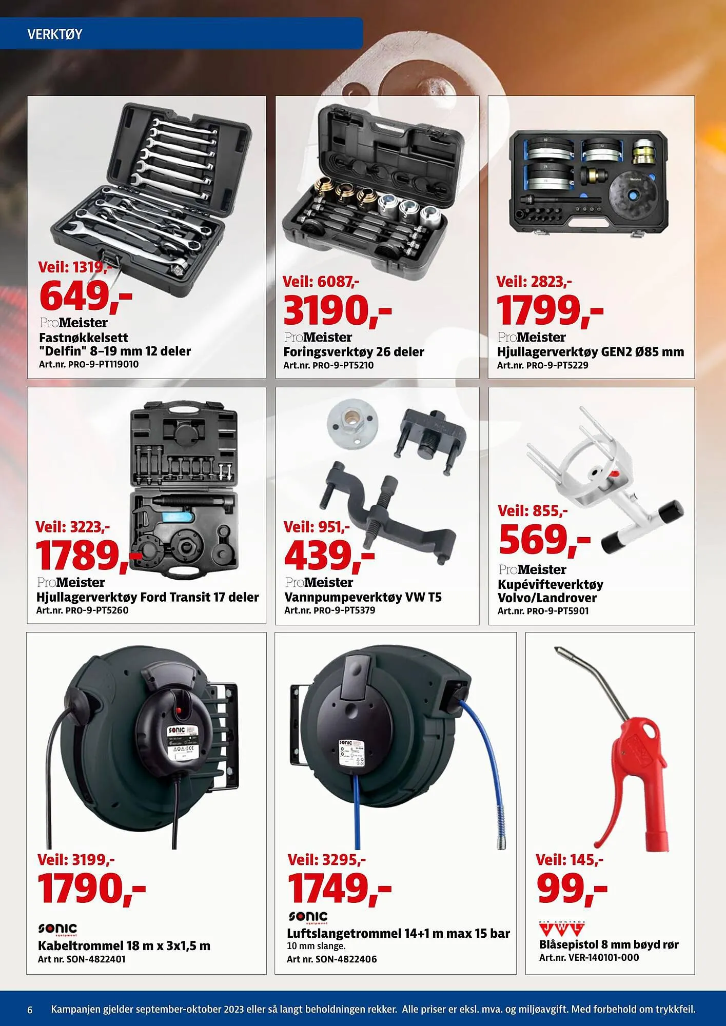 Bilxtra Kundeavis fra 2. september til 31. oktober 2023 - kundeavisside 6